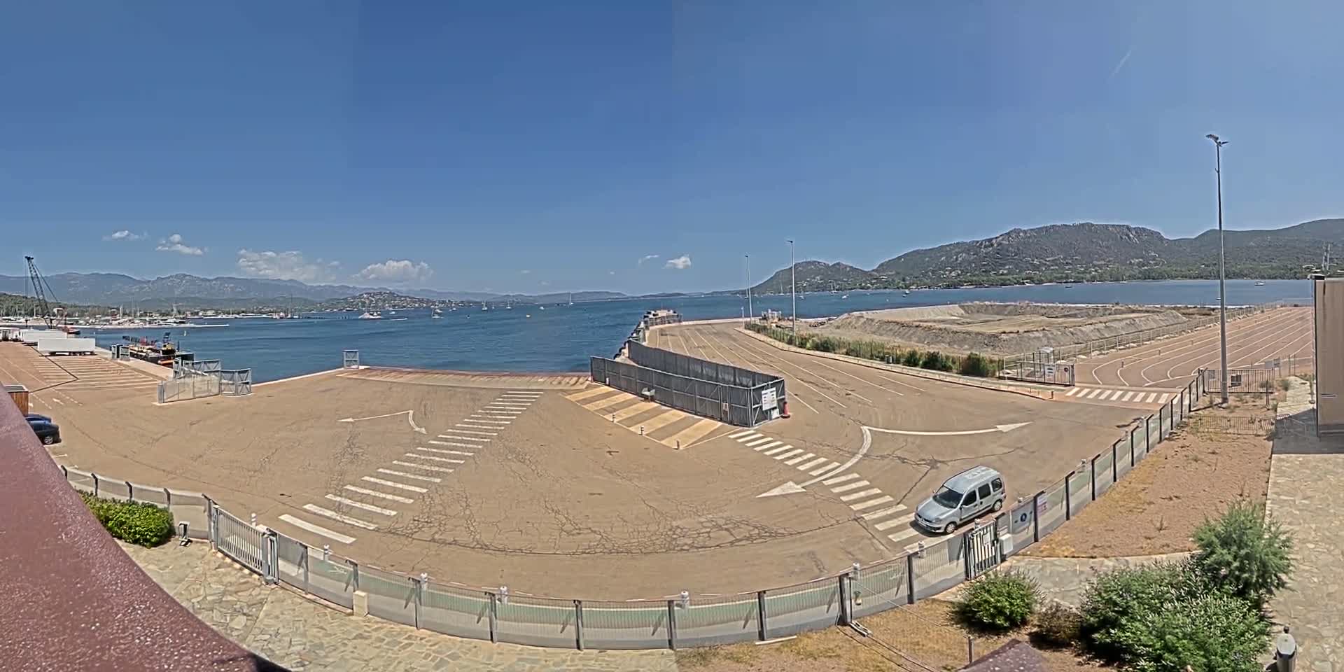 Corse (Corsica), Porto Vecchio Port  Live Cam -  Sartene, Corse-du-Sud, Corse, France