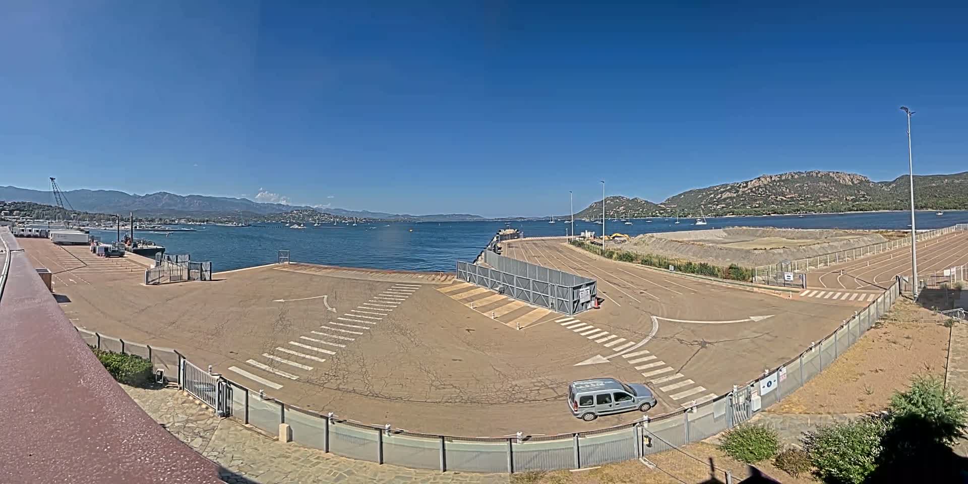 Corse (Corsica), Porto Vecchio Port  Live Cam -  Sartene, Corse-du-Sud, Corse, France