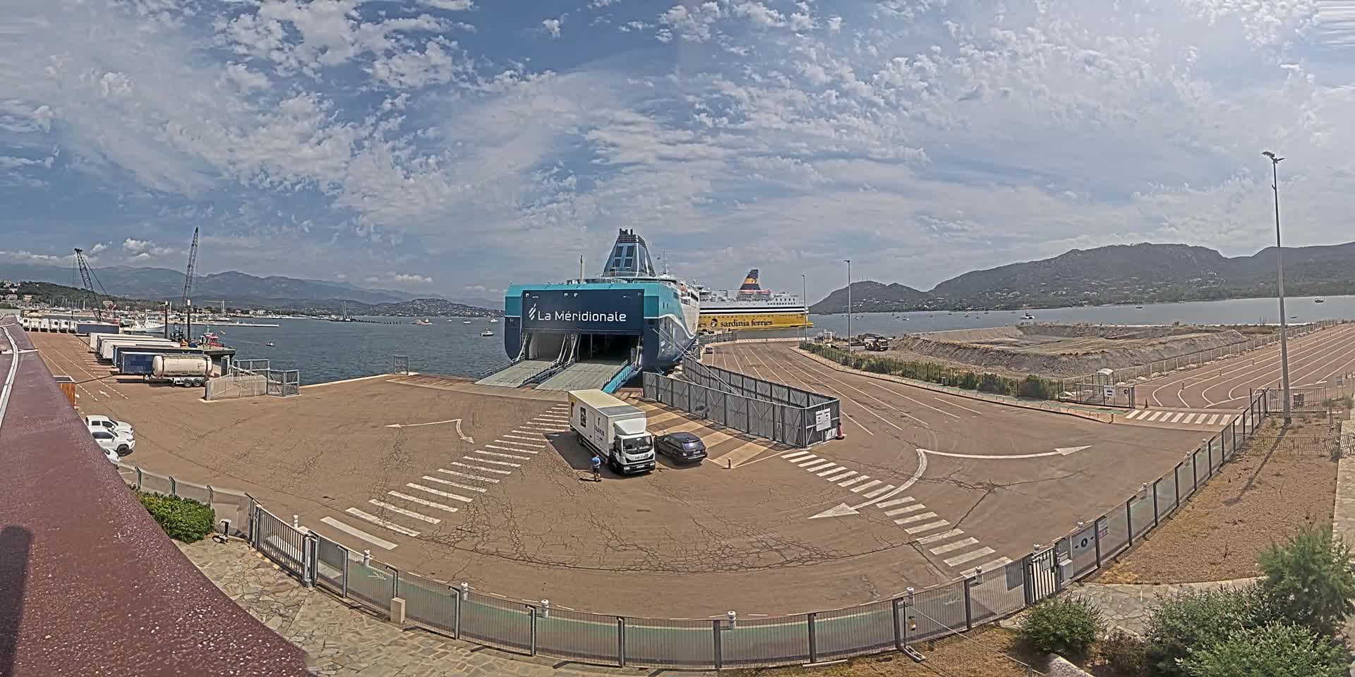 Corse (Corsica), Porto Vecchio Port  Live Cam -  Sartene, Corse-du-Sud, Corse, France