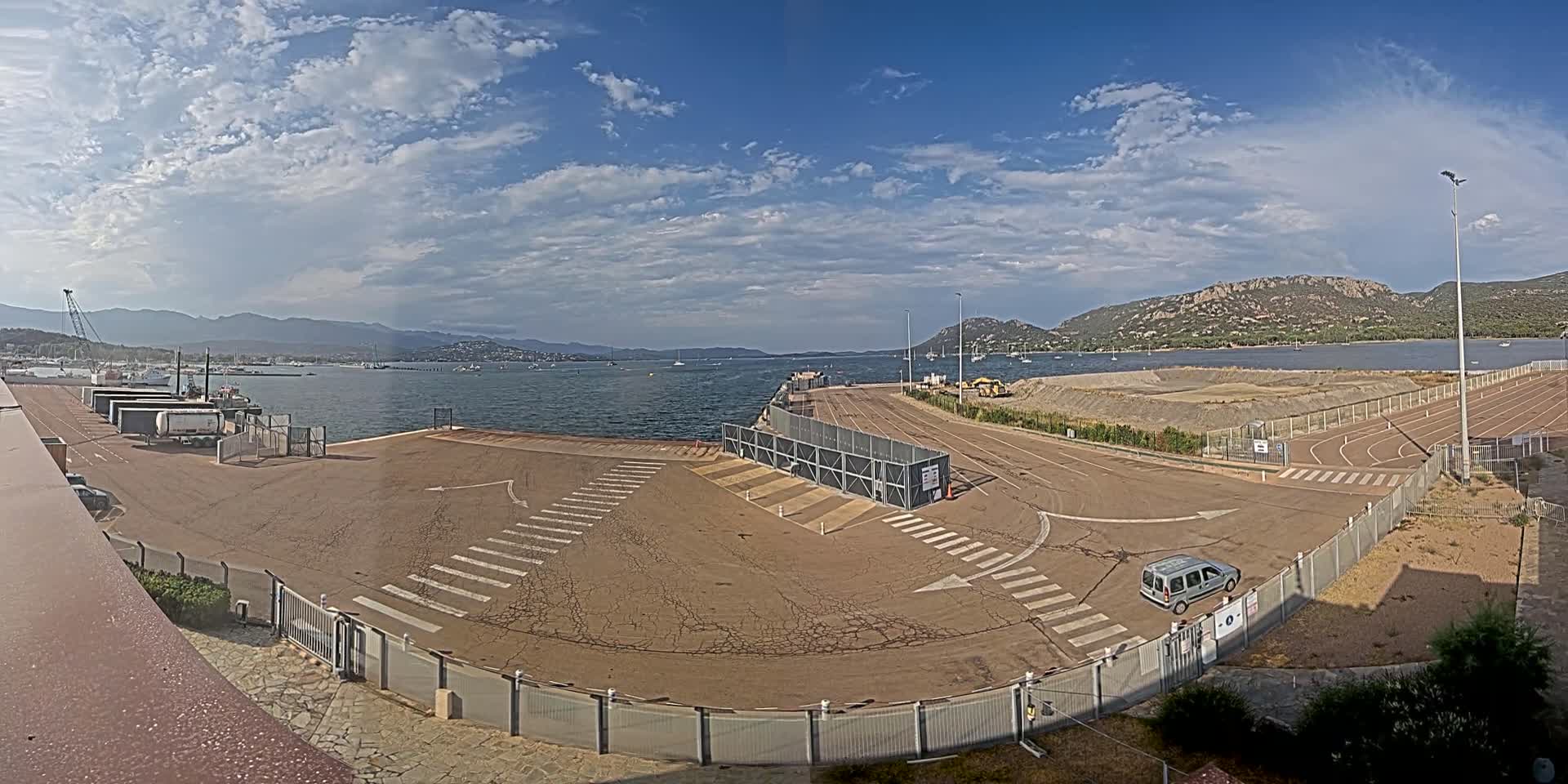 Corse (Corsica), Porto Vecchio Port  Live Cam -  Sartene, Corse-du-Sud, Corse, France