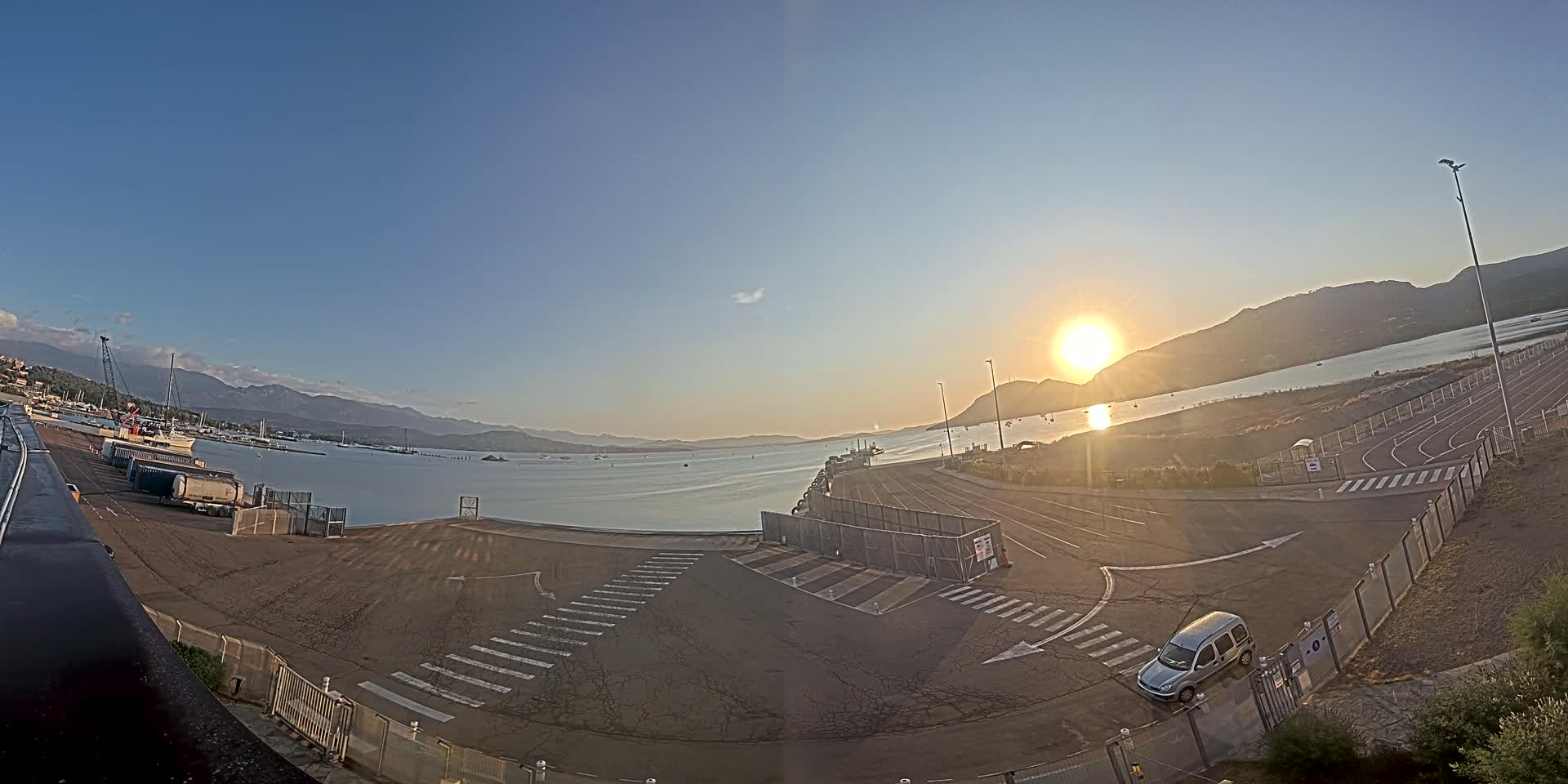 Corse (Corsica), Porto Vecchio Port  Live Cam -  Sartene, Corse-du-Sud, Corse, France