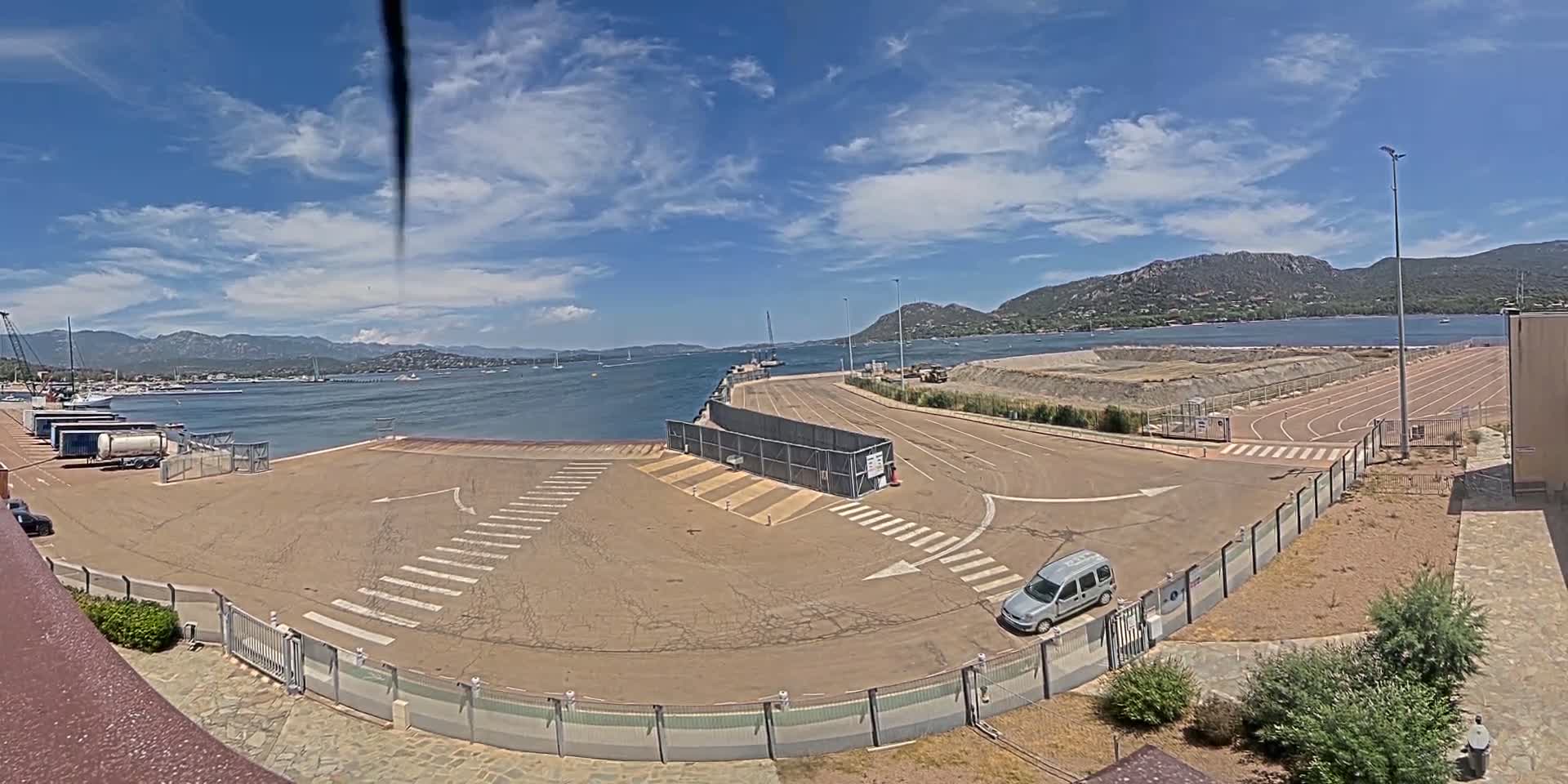 Corse (Corsica), Porto Vecchio Port  Live Cam -  Sartene, Corse-du-Sud, Corse, France