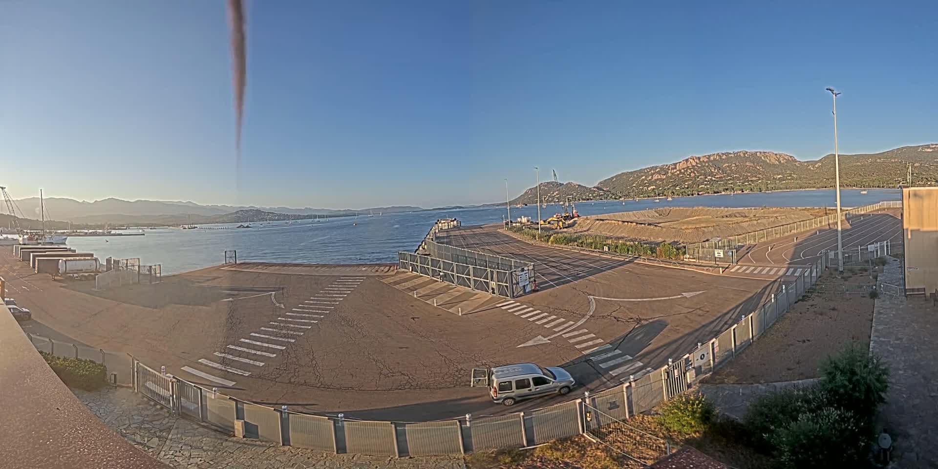 Corse (Corsica), Porto Vecchio Port  Live Cam -  Sartene, Corse-du-Sud, Corse, France