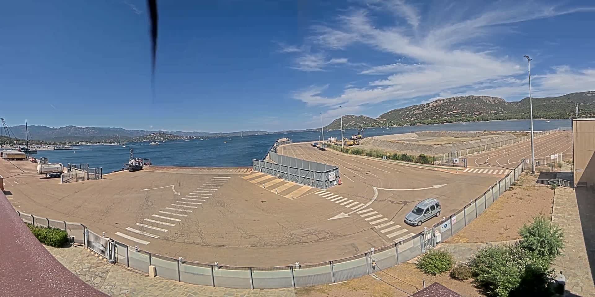 Corse (Corsica), Porto Vecchio Port  Live Cam -  Sartene, Corse-du-Sud, Corse, France