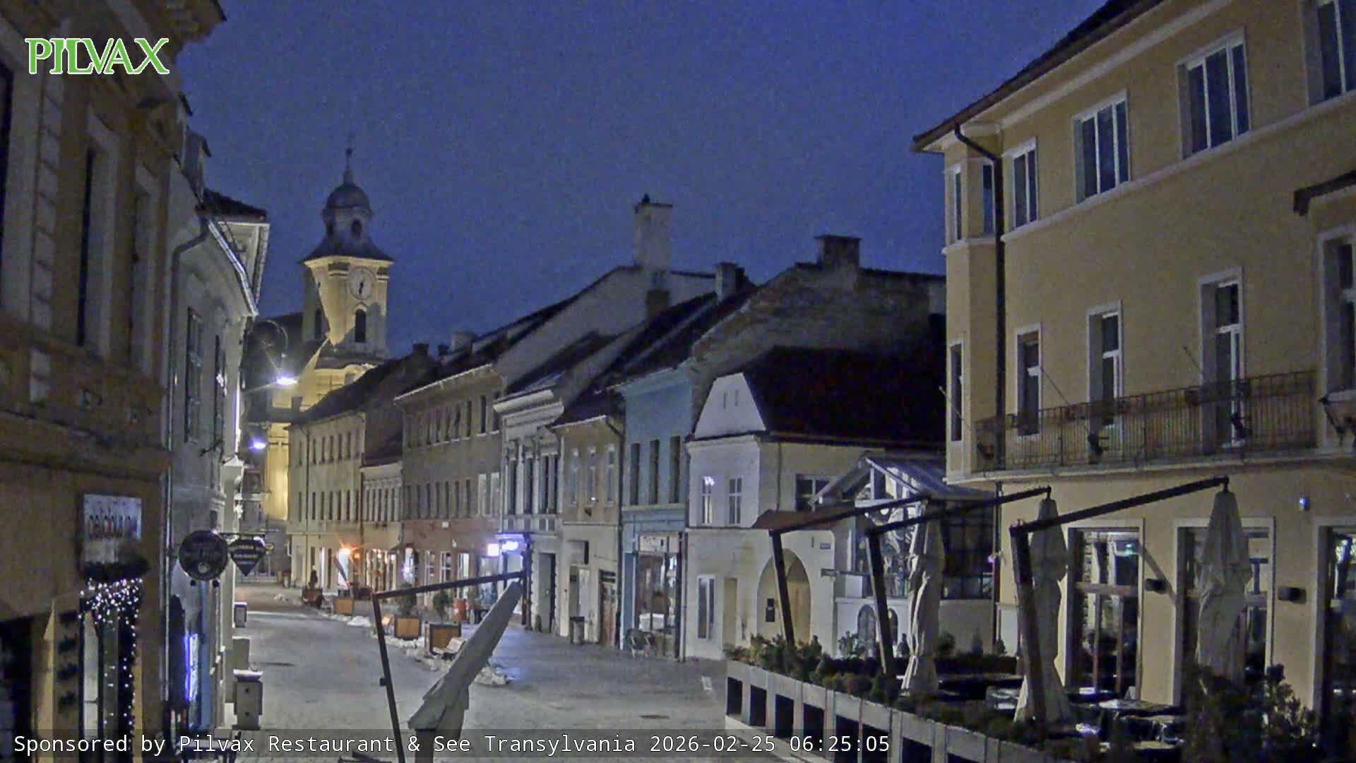 Braşov Old Town, Strada Michael Weiss Street, Brasov Live Cam  - Centrul Vechi, Braşov, Romania