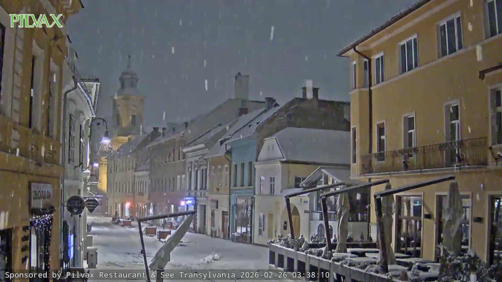 Braşov Old Town, Strada Michael Weiss Street, Brasov Live Cam  - Centrul Vechi, Braşov, Romania