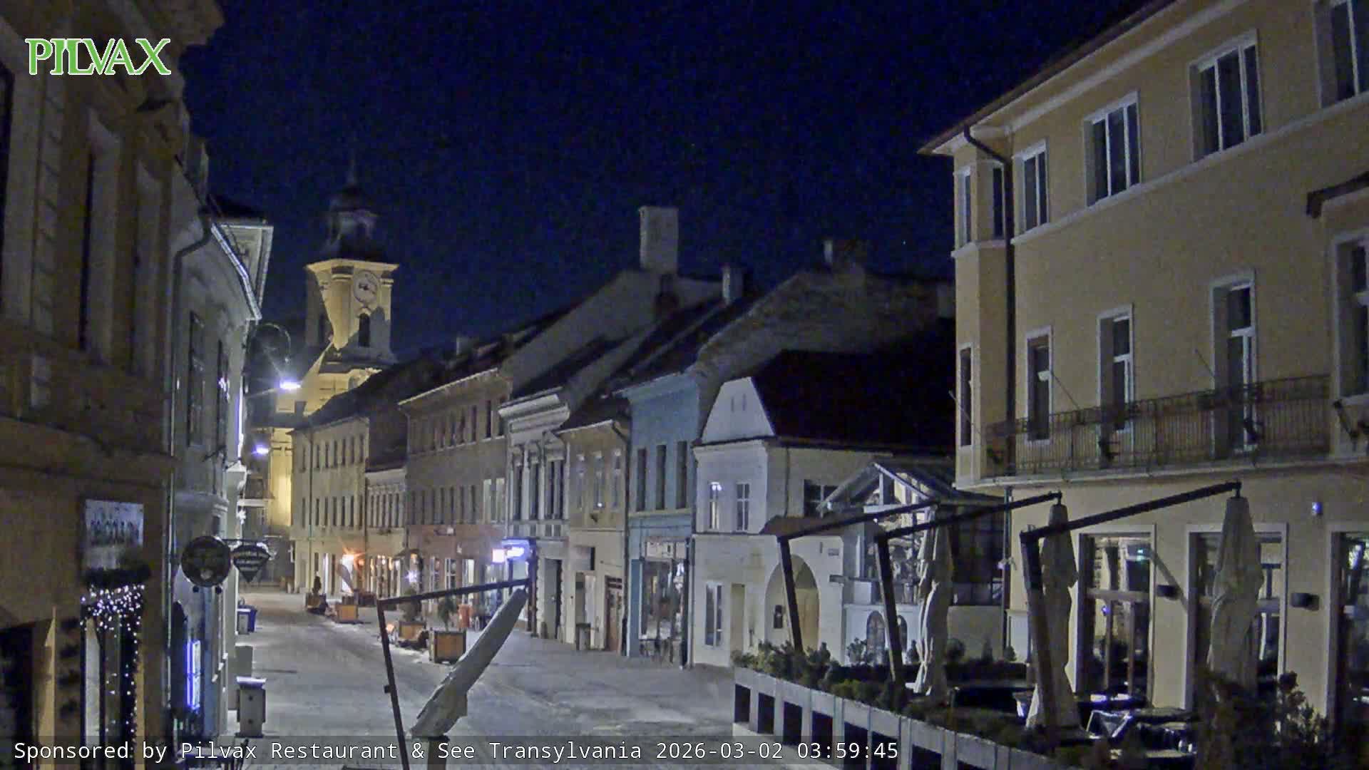 Braşov Old Town, Strada Michael Weiss Street, Brasov Live Cam  - Centrul Vechi, Braşov, Romania