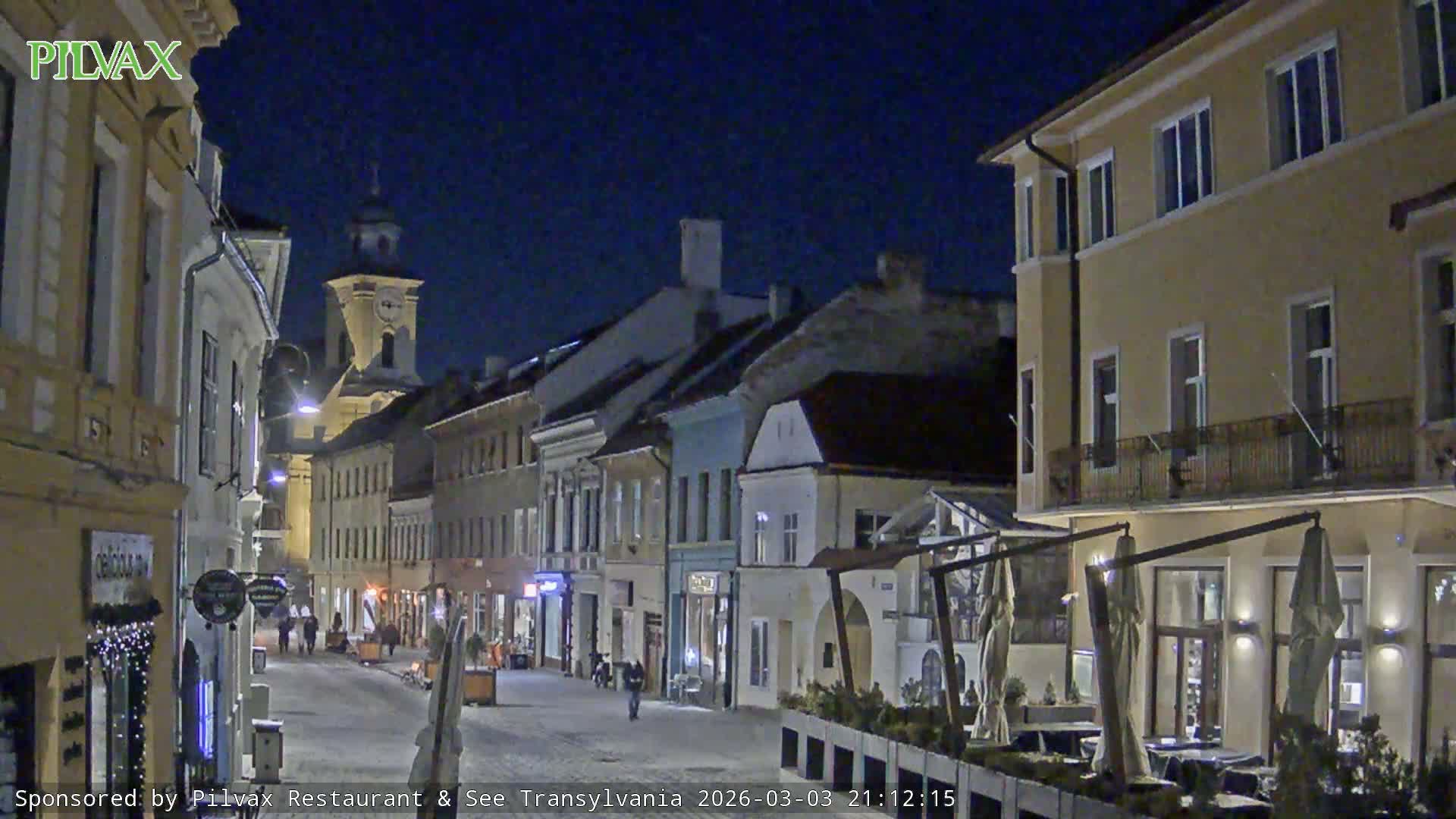 Braşov Old Town, Strada Michael Weiss Street, Brasov Live Cam  - Centrul Vechi, Braşov, Romania