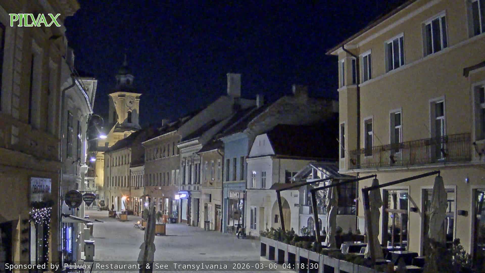 Braşov Old Town, Strada Michael Weiss Street, Brasov Live Cam  - Centrul Vechi, Braşov, Romania