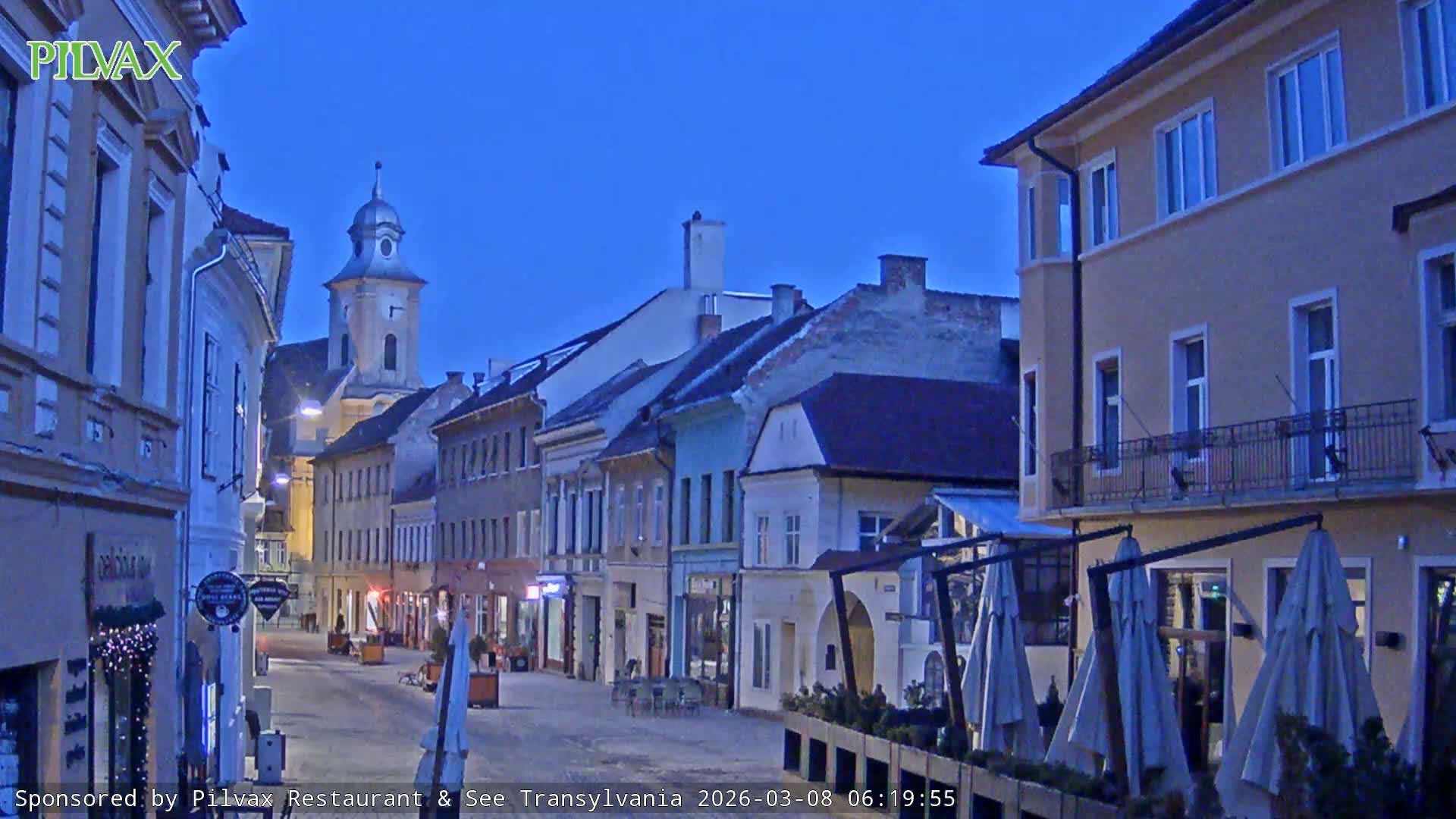 Braşov Old Town, Strada Michael Weiss Street, Brasov Live Cam  - Centrul Vechi, Braşov, Romania