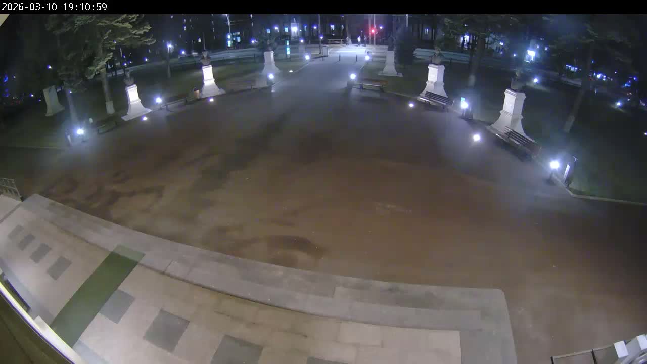 Iaşi, Aleea Mihail Sadoveanu Street & University of Agricultural Sciences and Veterinary Medicine Garden, Iasi Live Cam - Agronomie, Iaşi, Romania