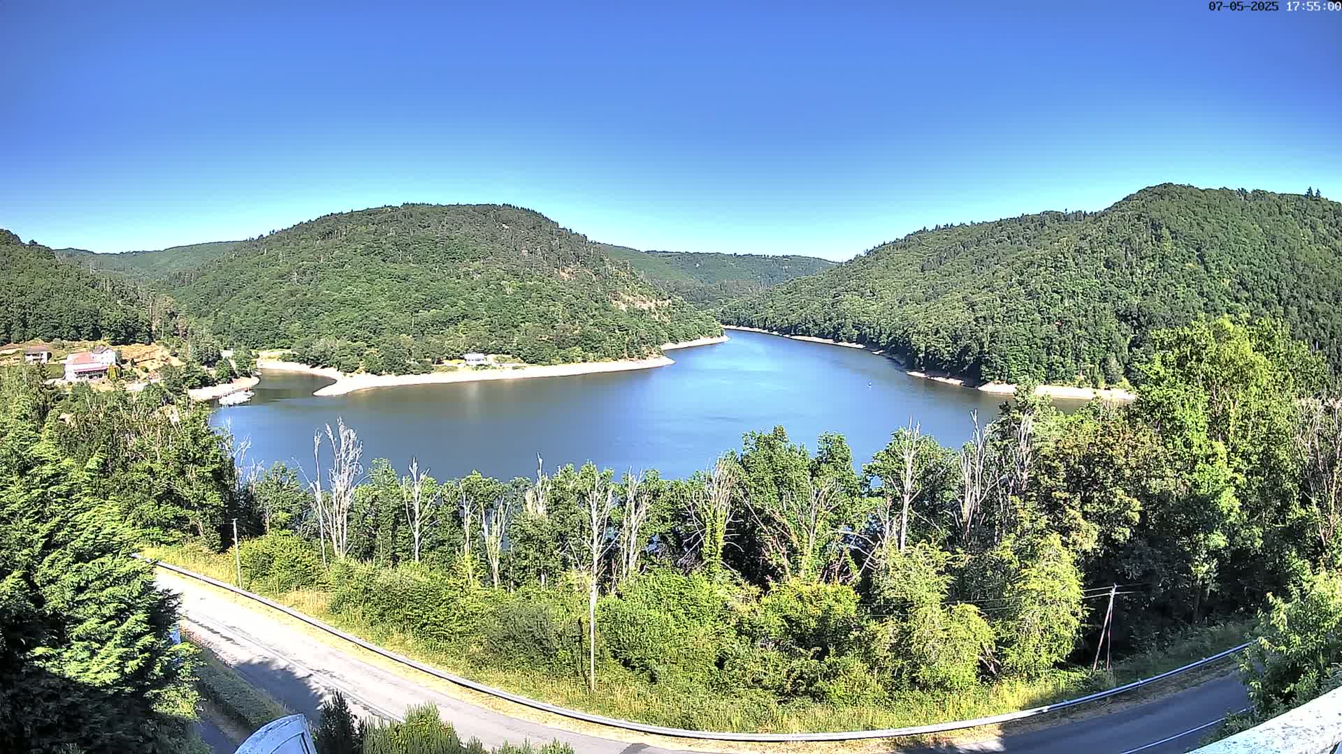 Miremont , Barrage des Fades Dam Live Cam - Riom, Puy-de-Dome, Auvergne-Rhone-Alpes, France