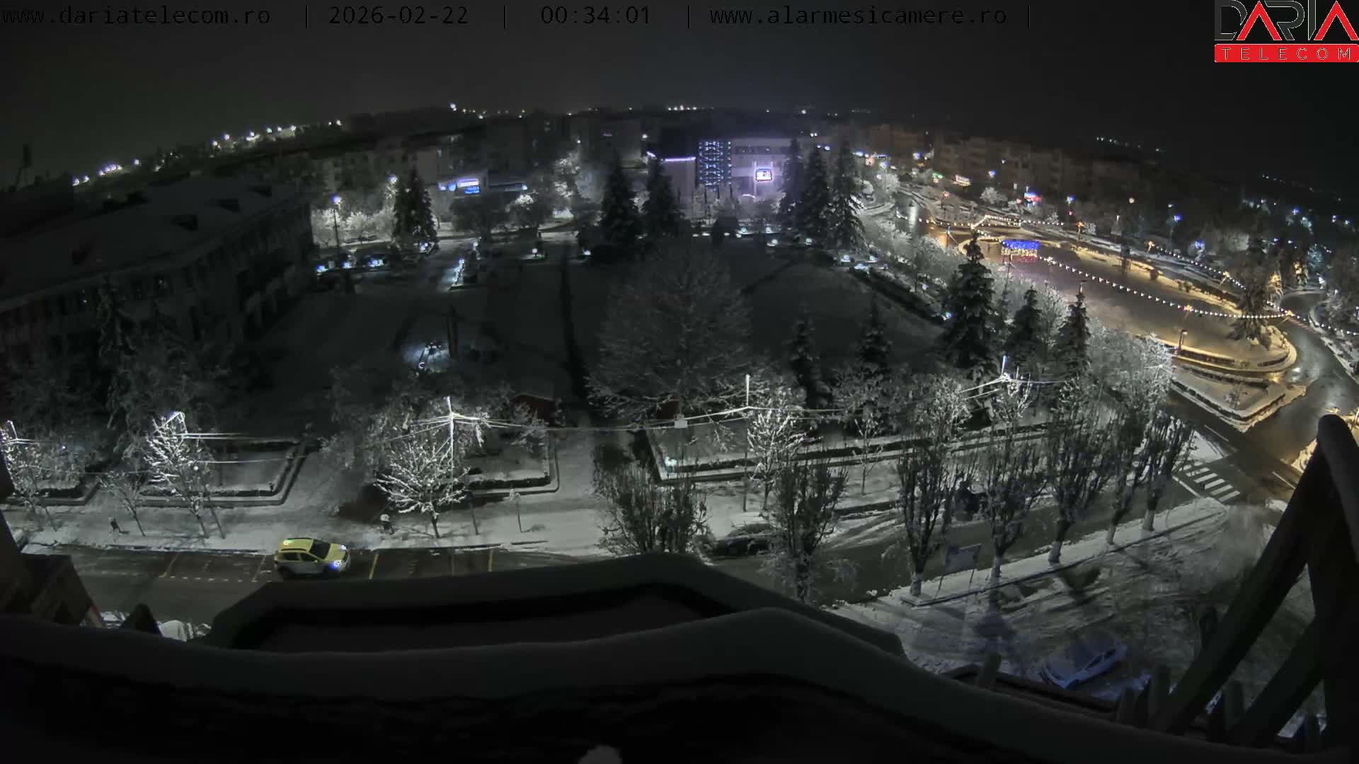 Arges, Oras Mioveni Centr & Bulevardul Dacia Boulevard , Mioveni Skyline Live Cam - Mioveni, Argeş, Romania