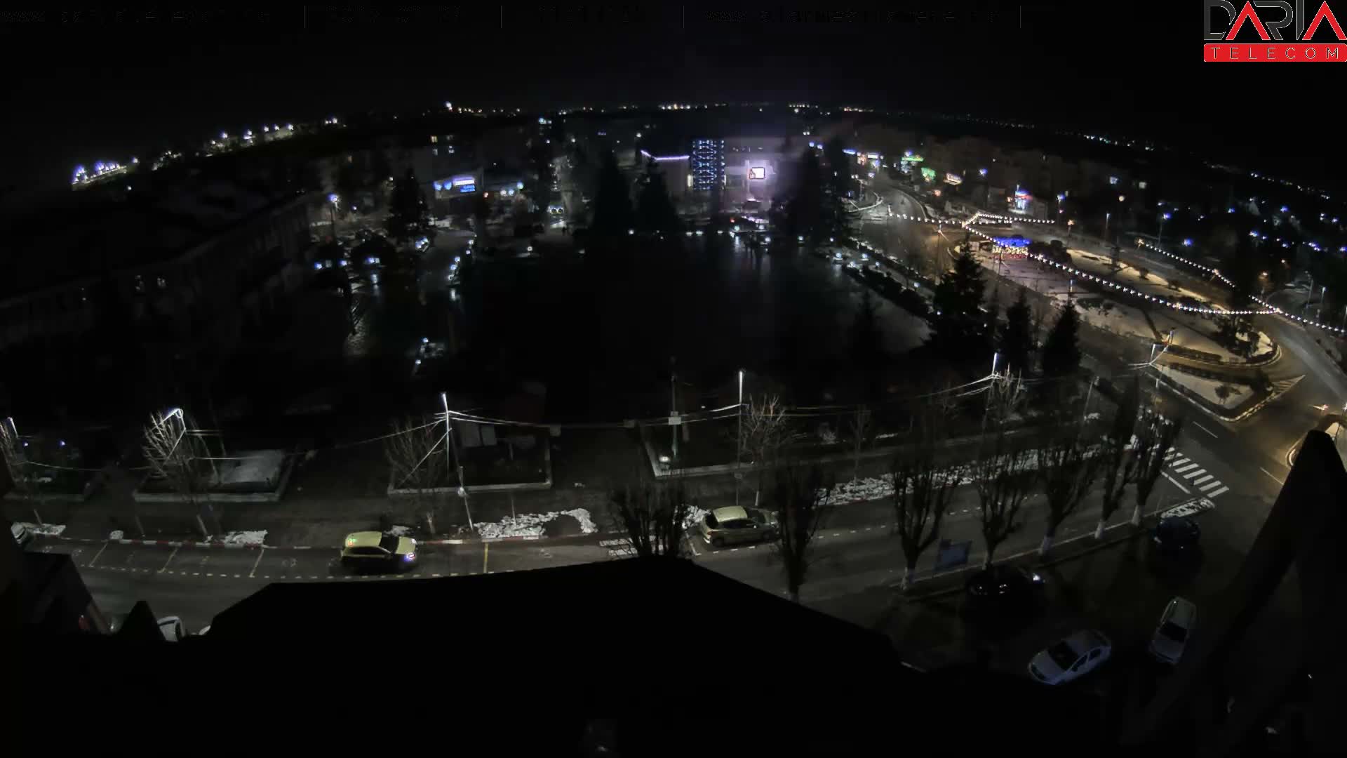 Arges, Oras Mioveni Centr & Bulevardul Dacia Boulevard , Mioveni Skyline Live Cam - Mioveni, Argeş, Romania