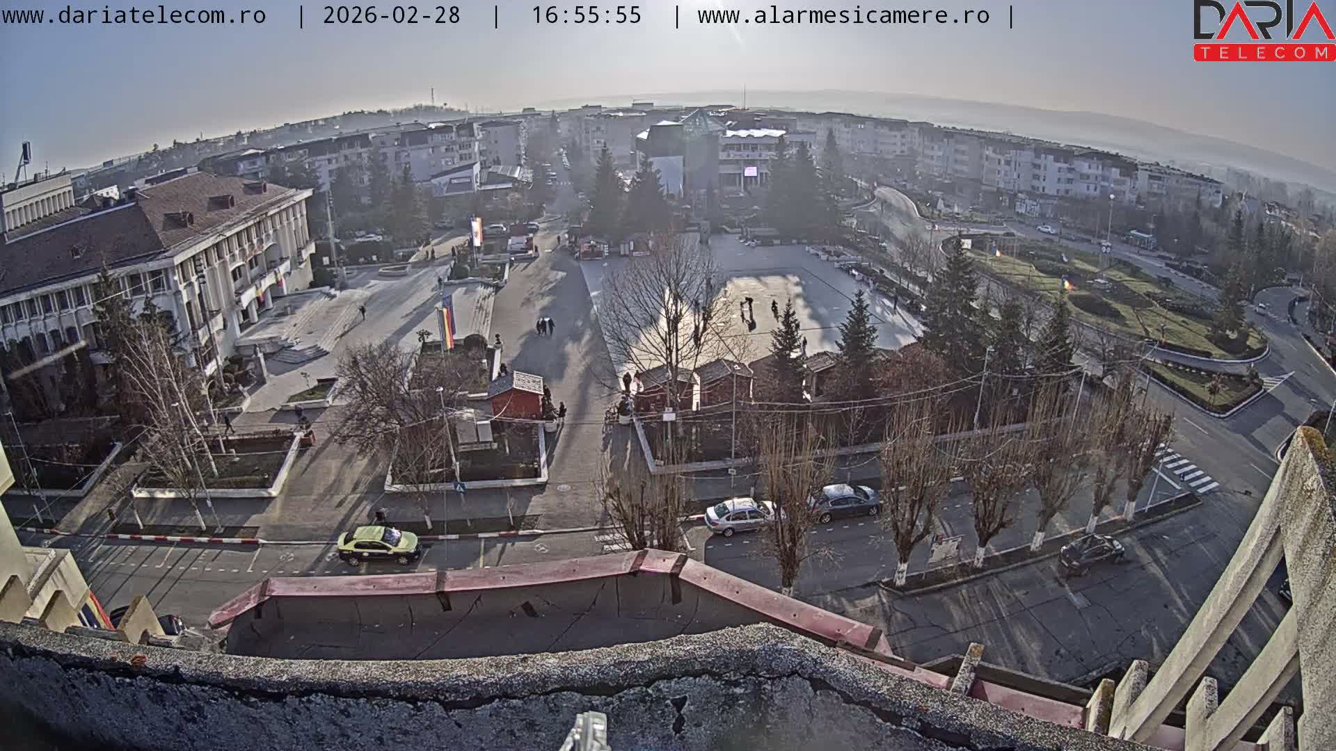 Arges, Oras Mioveni Centr & Bulevardul Dacia Boulevard , Mioveni Skyline Live Cam - Mioveni, Argeş, Romania