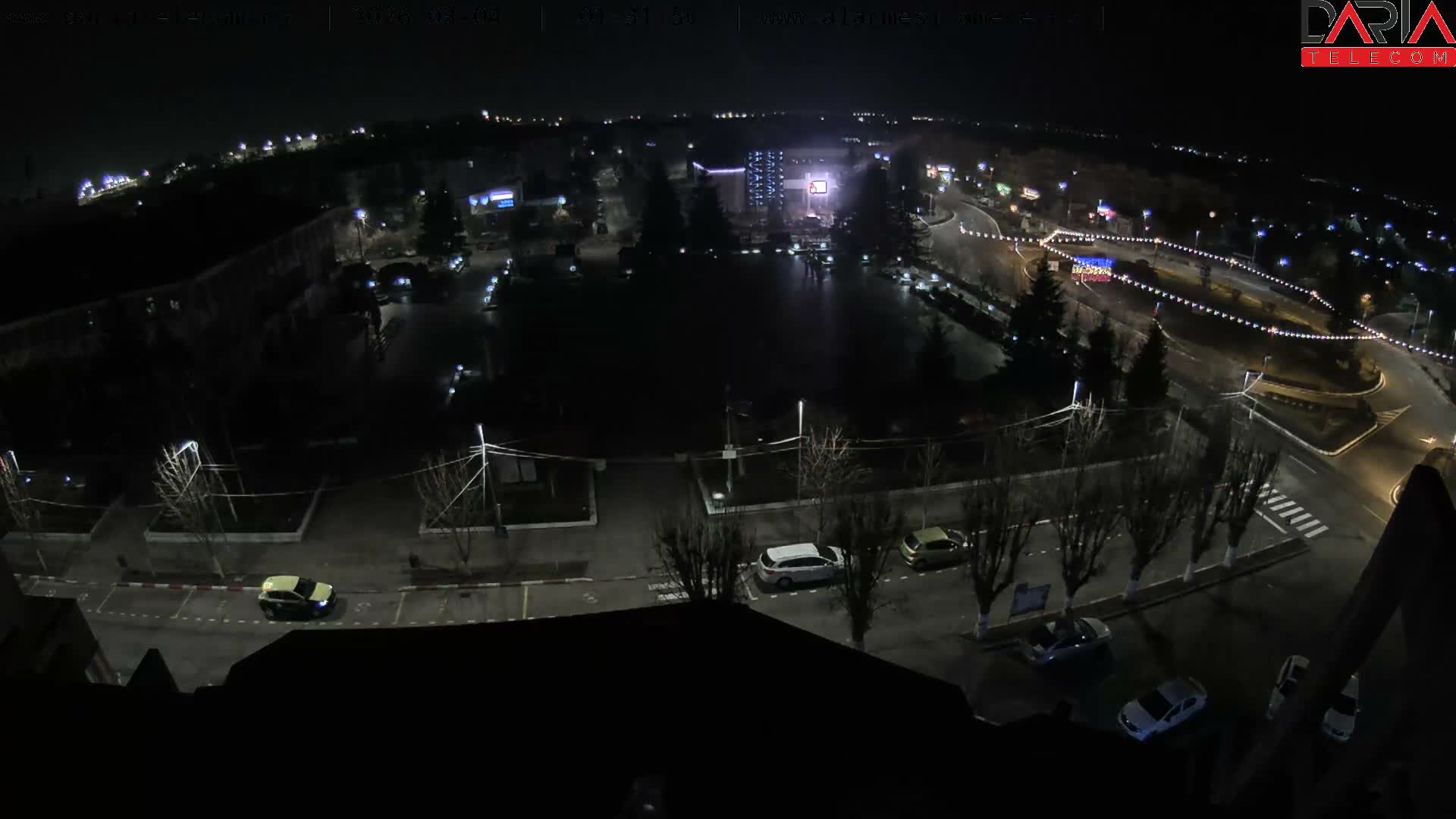 Arges, Oras Mioveni Centr & Bulevardul Dacia Boulevard , Mioveni Skyline Live Cam - Mioveni, Argeş, Romania