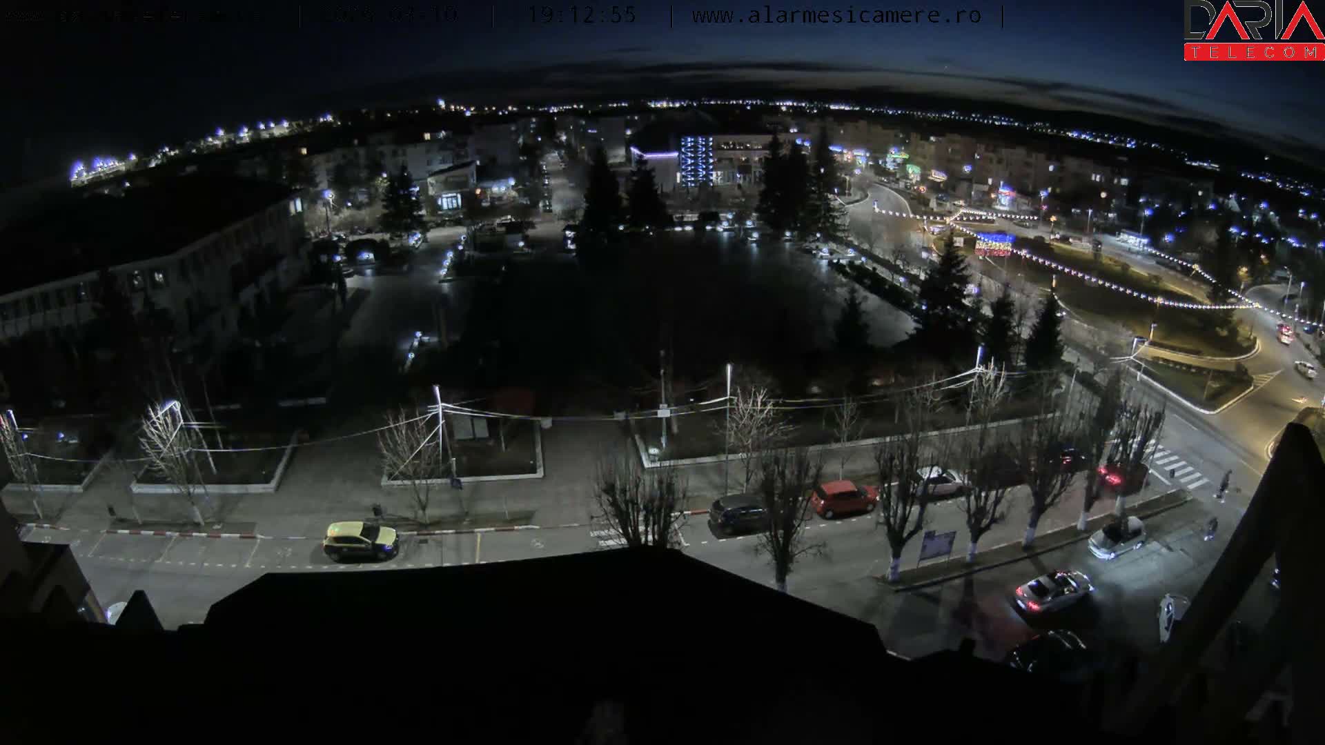 Arges, Oras Mioveni Centr & Bulevardul Dacia Boulevard , Mioveni Skyline Live Cam - Mioveni, Argeş, Romania