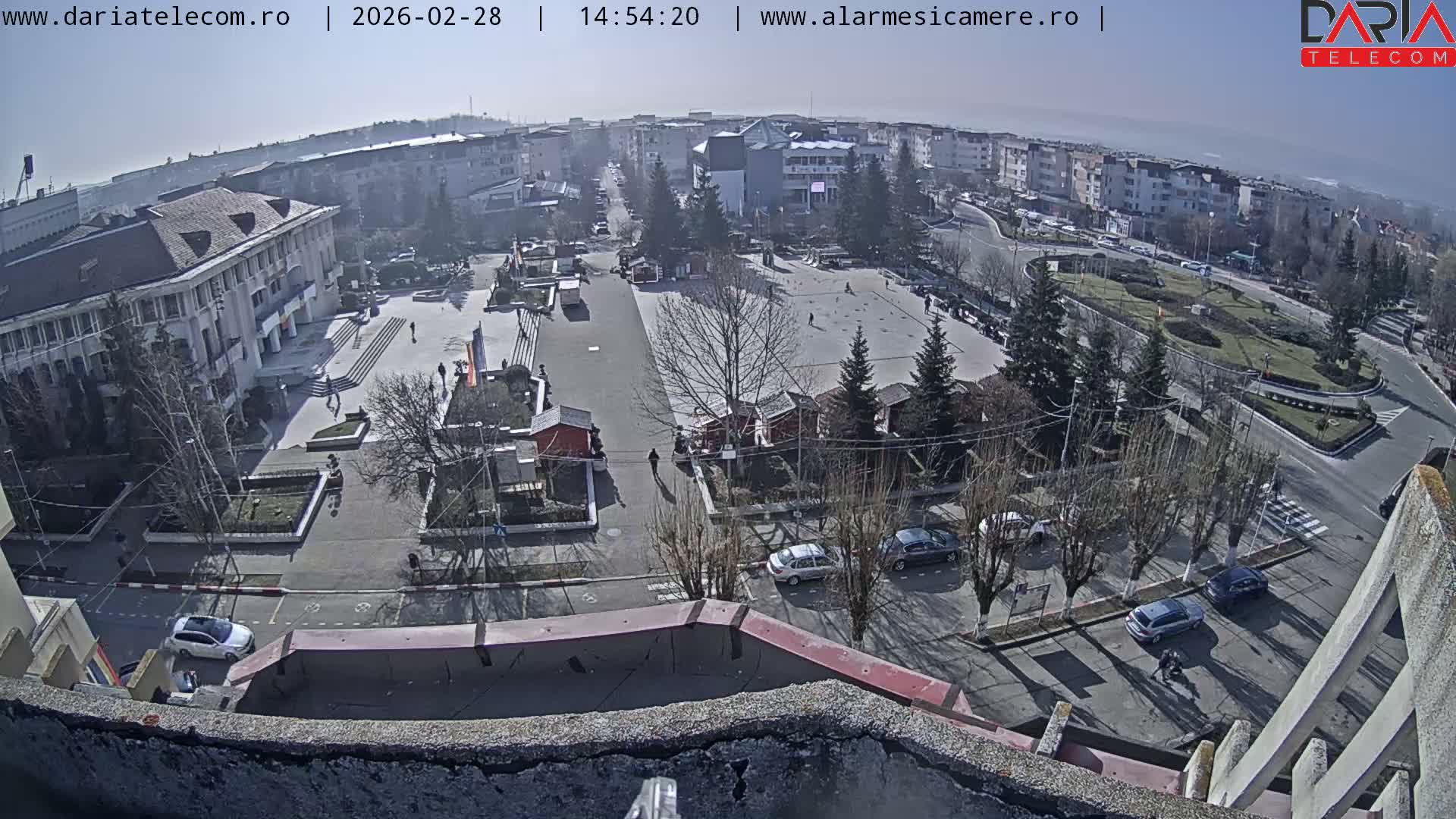 Arges, Parcul Tineretului Youth Park & Piteşti Skyline View from Craiovei, Pitesti Live Cam - Craiovei, Piteşti, Romania