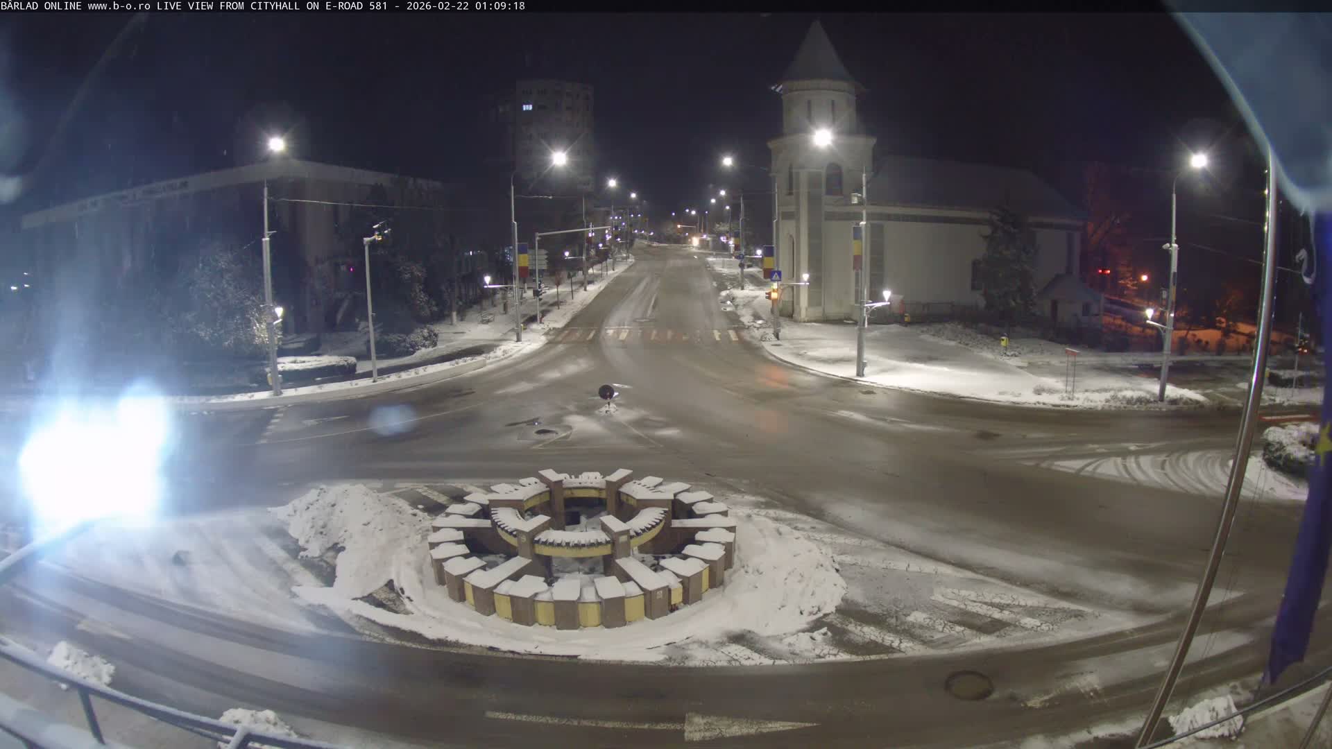 Vaslui, Piata Victorei ( Victory Square) & City Center of Barlad Live Cam - Centru, Bârlad, Vaslui, Romania