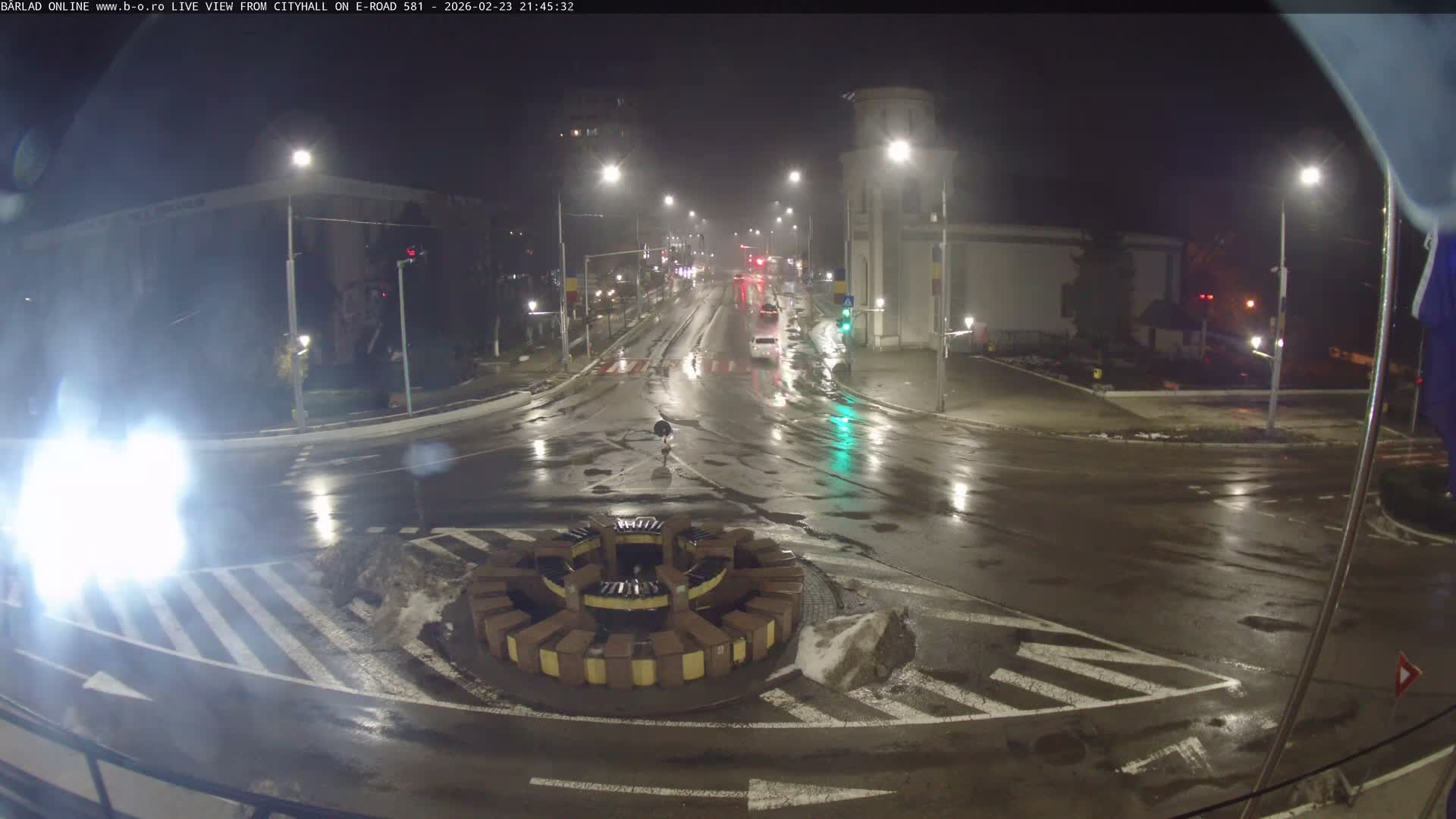 Vaslui, Piata Victorei ( Victory Square) & City Center of Barlad Live Cam - Centru, Bârlad, Vaslui, Romania