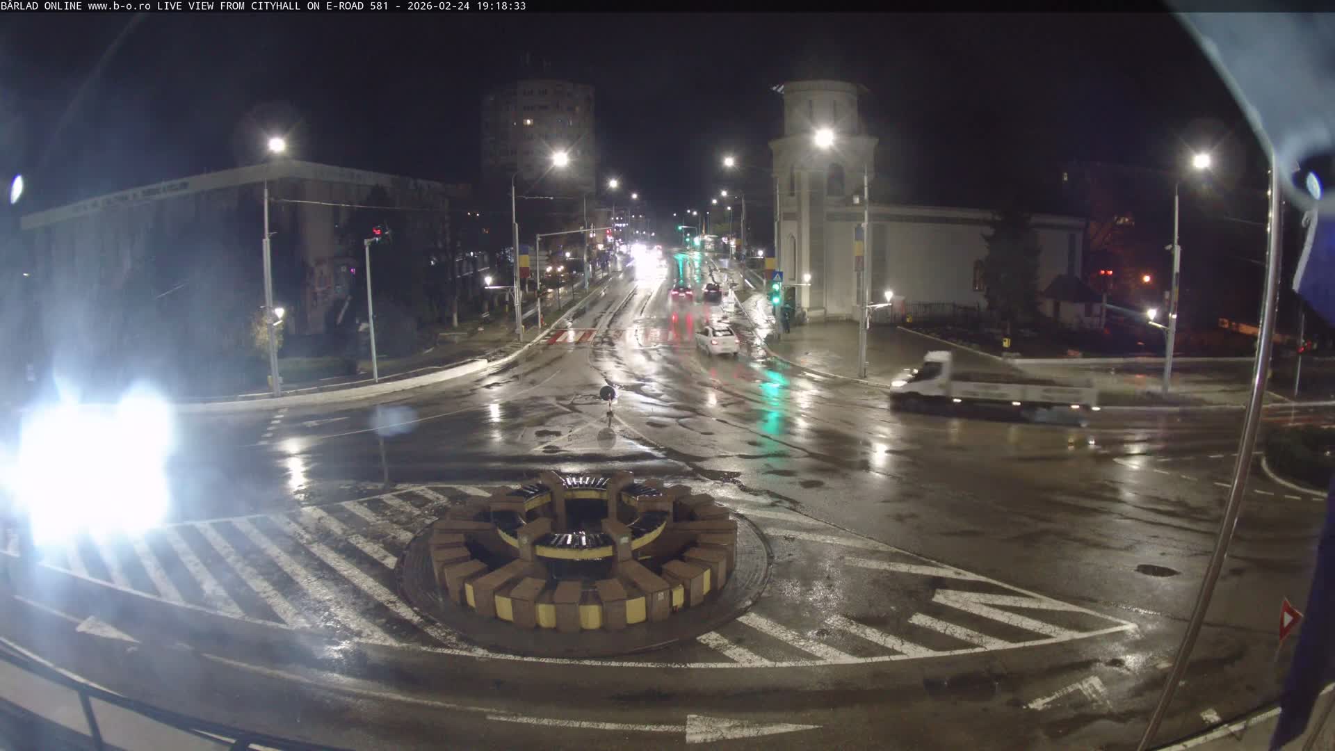 Vaslui, Piata Victorei ( Victory Square) & City Center of Barlad Live Cam - Centru, Bârlad, Vaslui, Romania