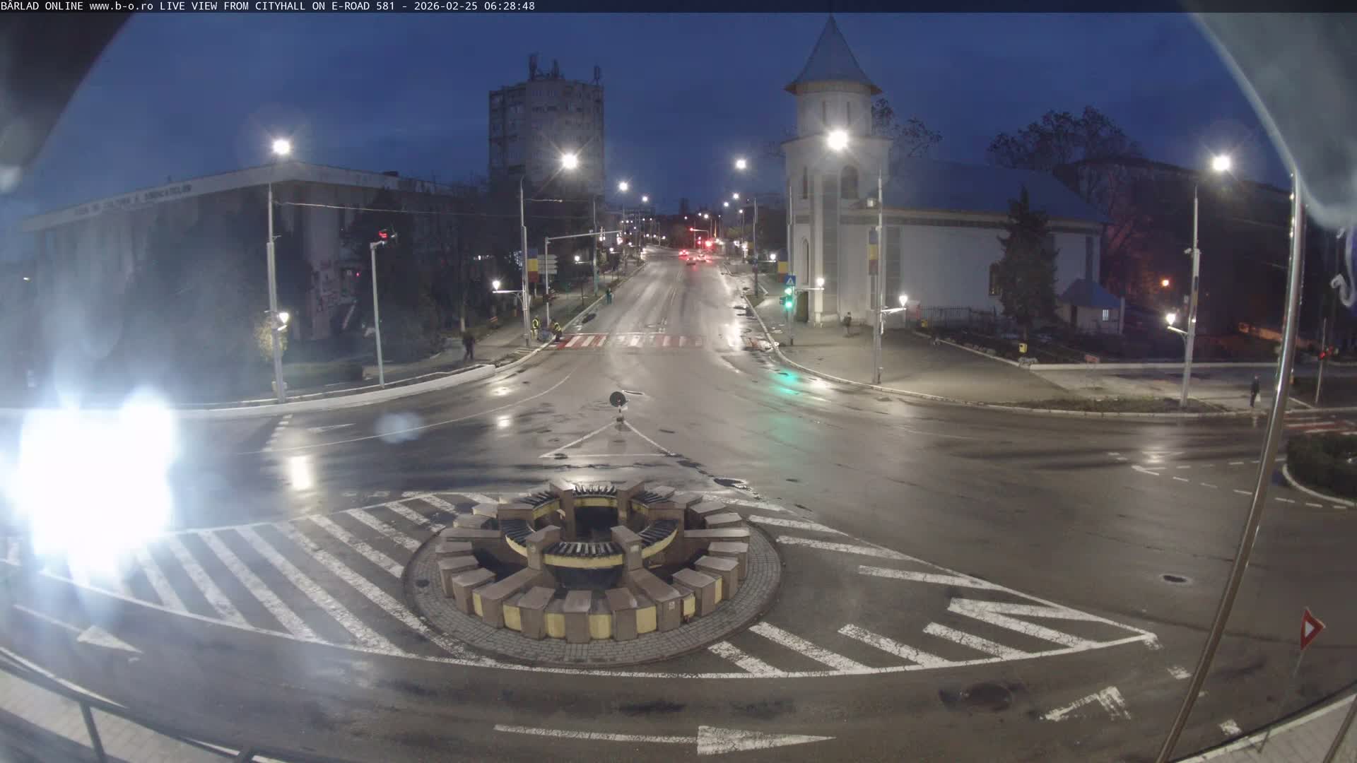 Vaslui, Piata Victorei ( Victory Square) & City Center of Barlad Live Cam - Centru, Bârlad, Vaslui, Romania