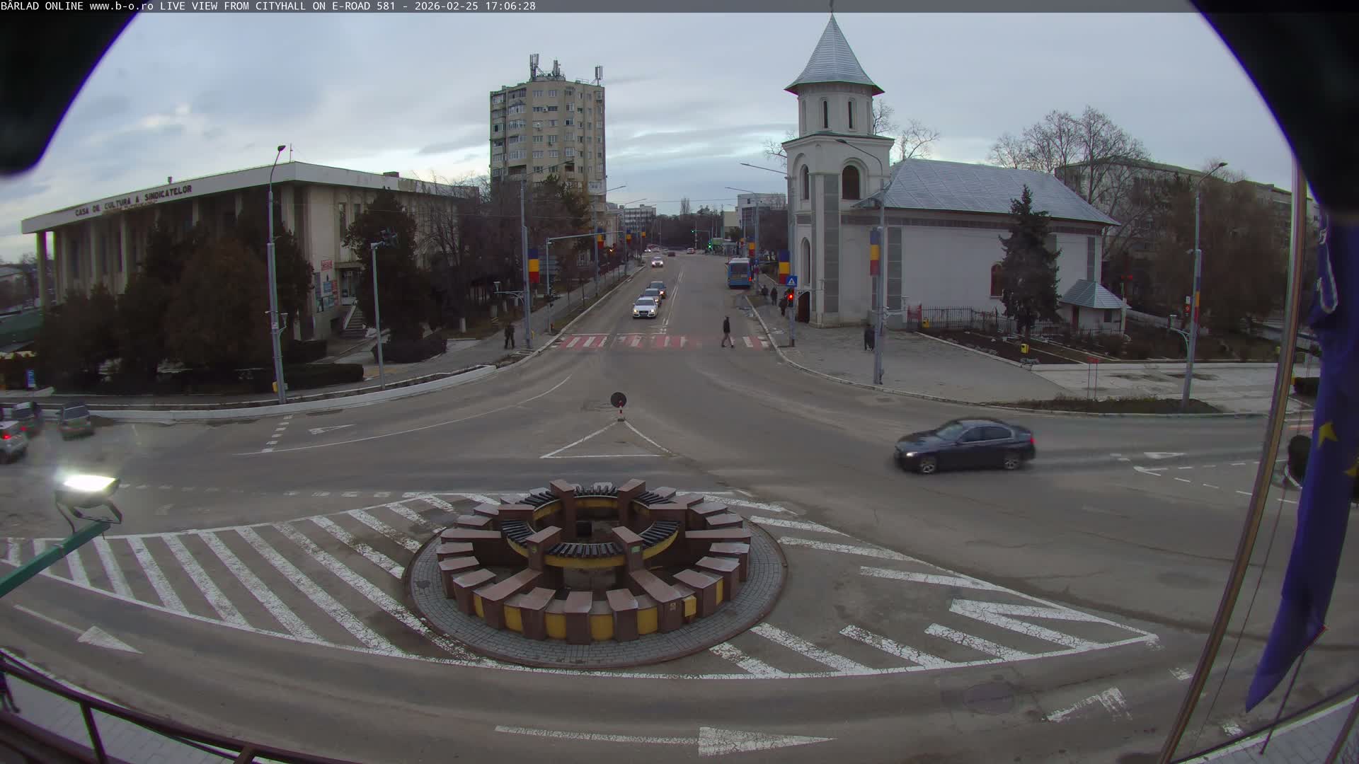 Vaslui, Piata Victorei ( Victory Square) & City Center of Barlad Live Cam - Centru, Bârlad, Vaslui, Romania