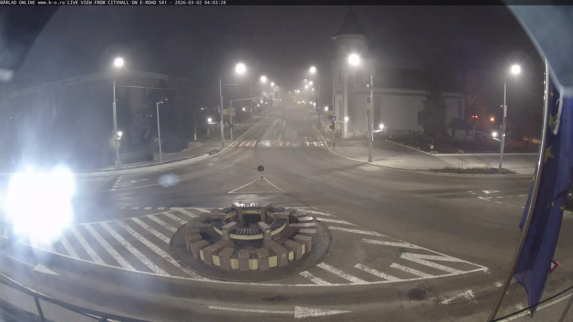 Vaslui, Piata Victorei ( Victory Square) & City Center of Barlad Live Cam - Centru, Bârlad, Vaslui, Romania