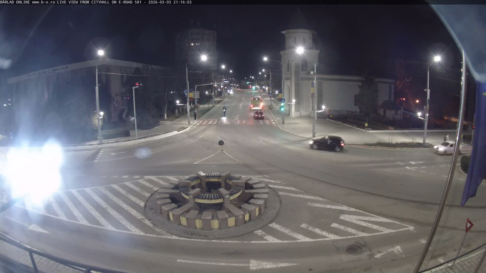 Vaslui, Piata Victorei ( Victory Square) & City Center of Barlad Live Cam - Centru, Bârlad, Vaslui, Romania