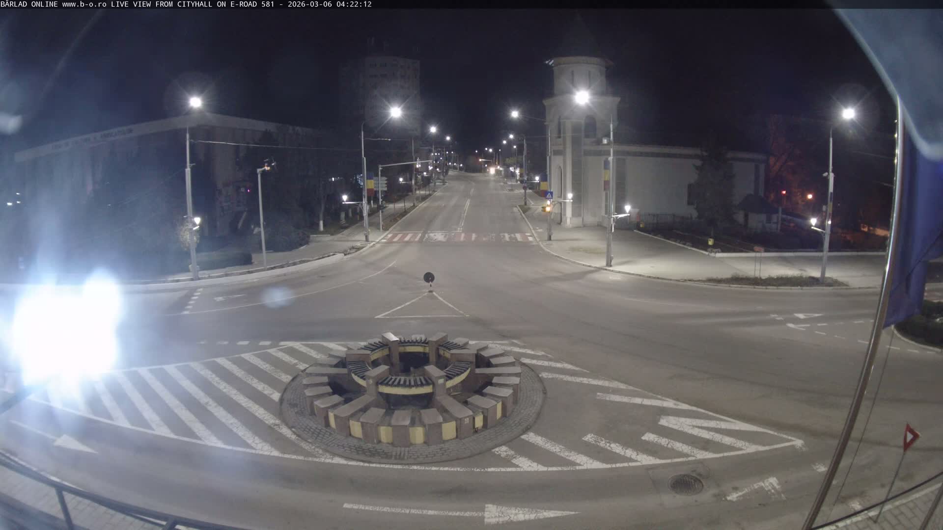Vaslui, Piata Victorei ( Victory Square) & City Center of Barlad Live Cam - Centru, Bârlad, Vaslui, Romania