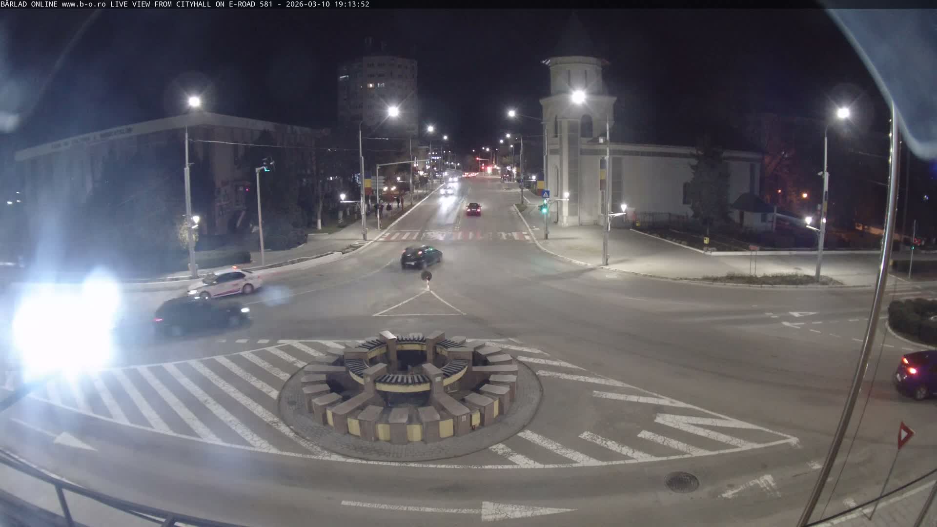 Vaslui, Piata Victorei ( Victory Square) & City Center of Barlad Live Cam - Centru, Bârlad, Vaslui, Romania