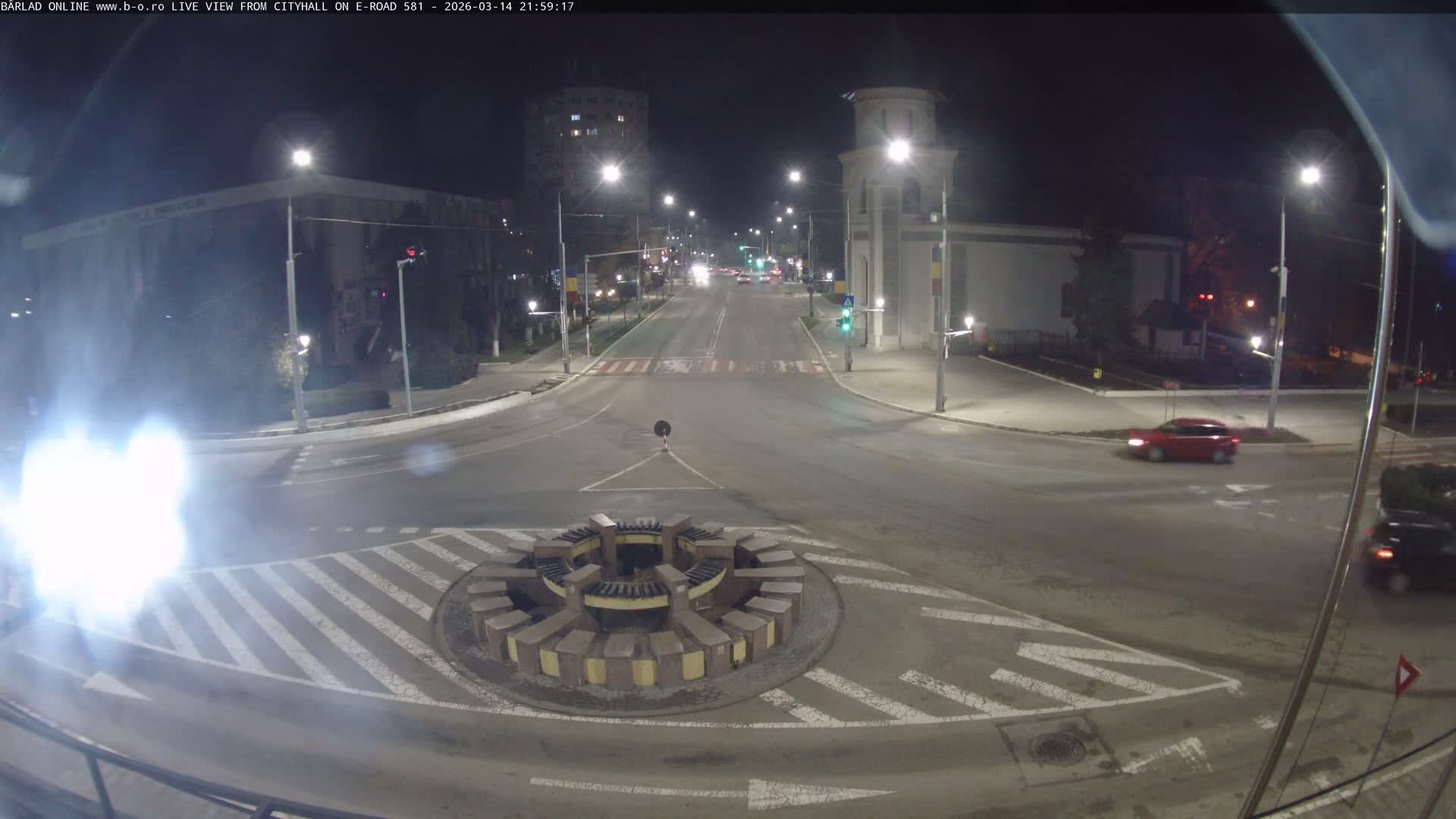 Vaslui, Piata Victorei ( Victory Square) & City Center of Barlad Live Cam - Centru, Bârlad, Vaslui, Romania