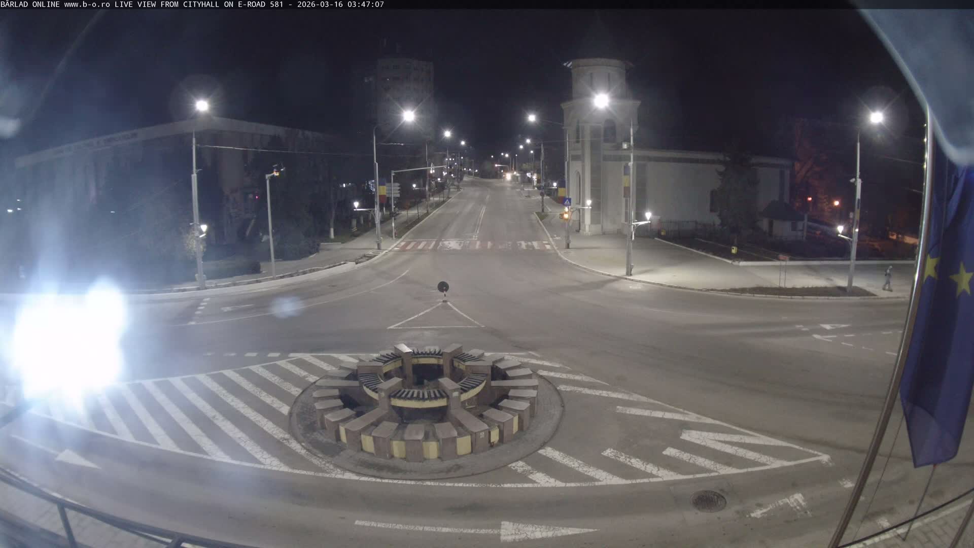 Vaslui, Piata Victorei ( Victory Square) & City Center of Barlad Live Cam - Centru, Bârlad, Vaslui, Romania