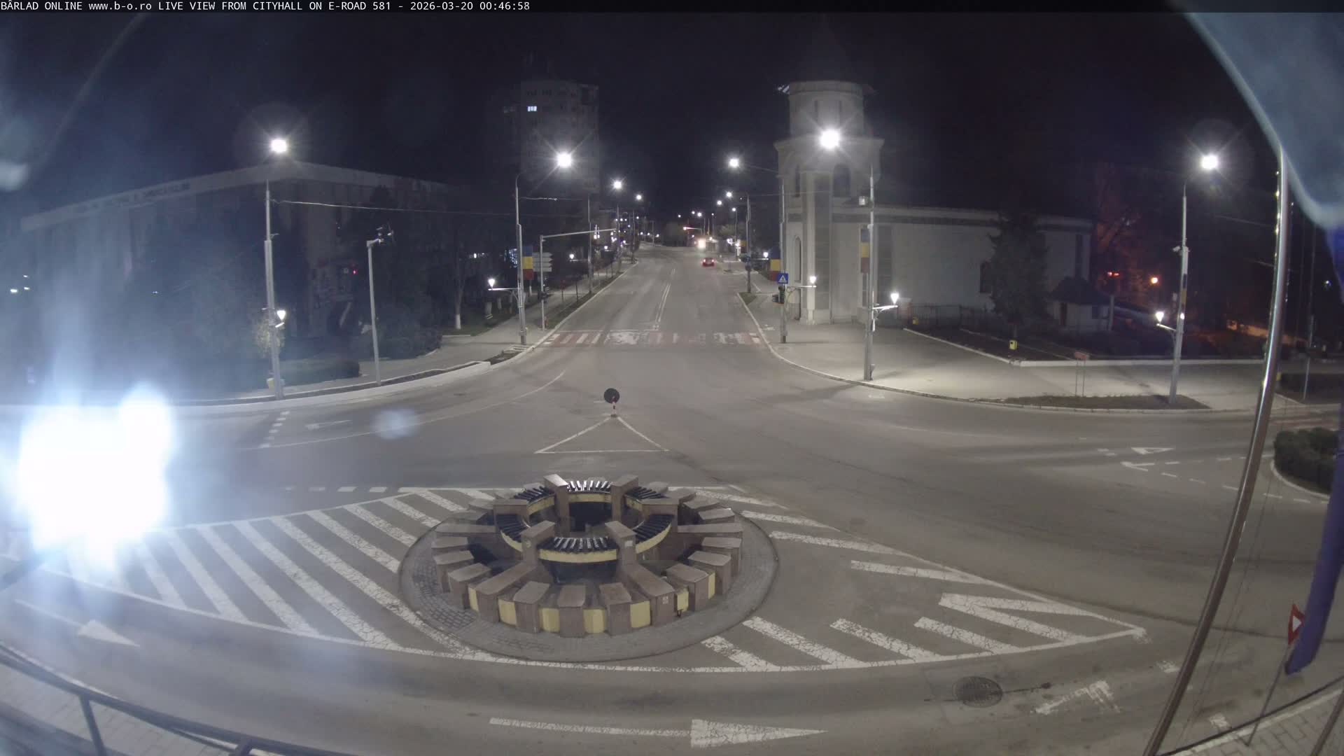 Vaslui, Piata Victorei ( Victory Square) & City Center of Barlad Live Cam - Centru, Bârlad, Vaslui, Romania