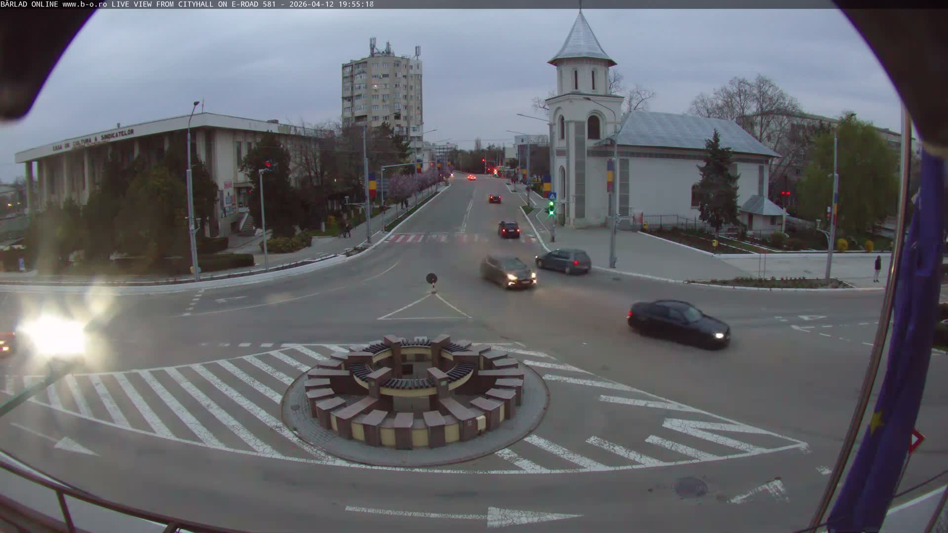 Vaslui, Piata Victorei ( Victory Square) & City Center of Barlad Live Cam - Centru, Bârlad, Vaslui, Romania