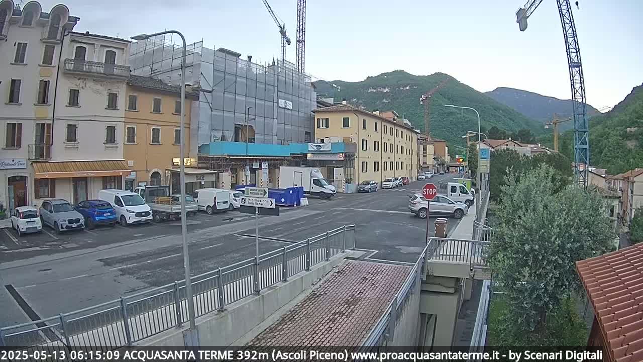 Acquasanta Terme Village Live Cam - Ascoli Piceno, Marche, Italy