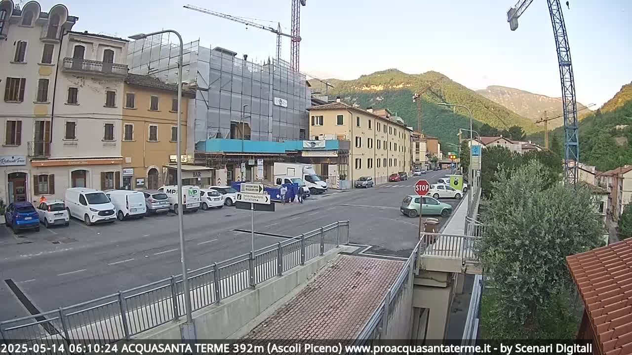 Acquasanta Terme Village Live Cam - Ascoli Piceno, Marche, Italy
