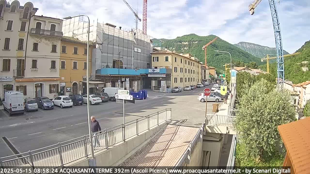 Acquasanta Terme Village Live Cam - Ascoli Piceno, Marche, Italy