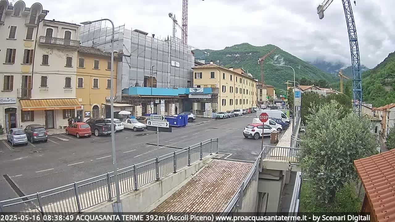 Acquasanta Terme Village Live Cam - Ascoli Piceno, Marche, Italy