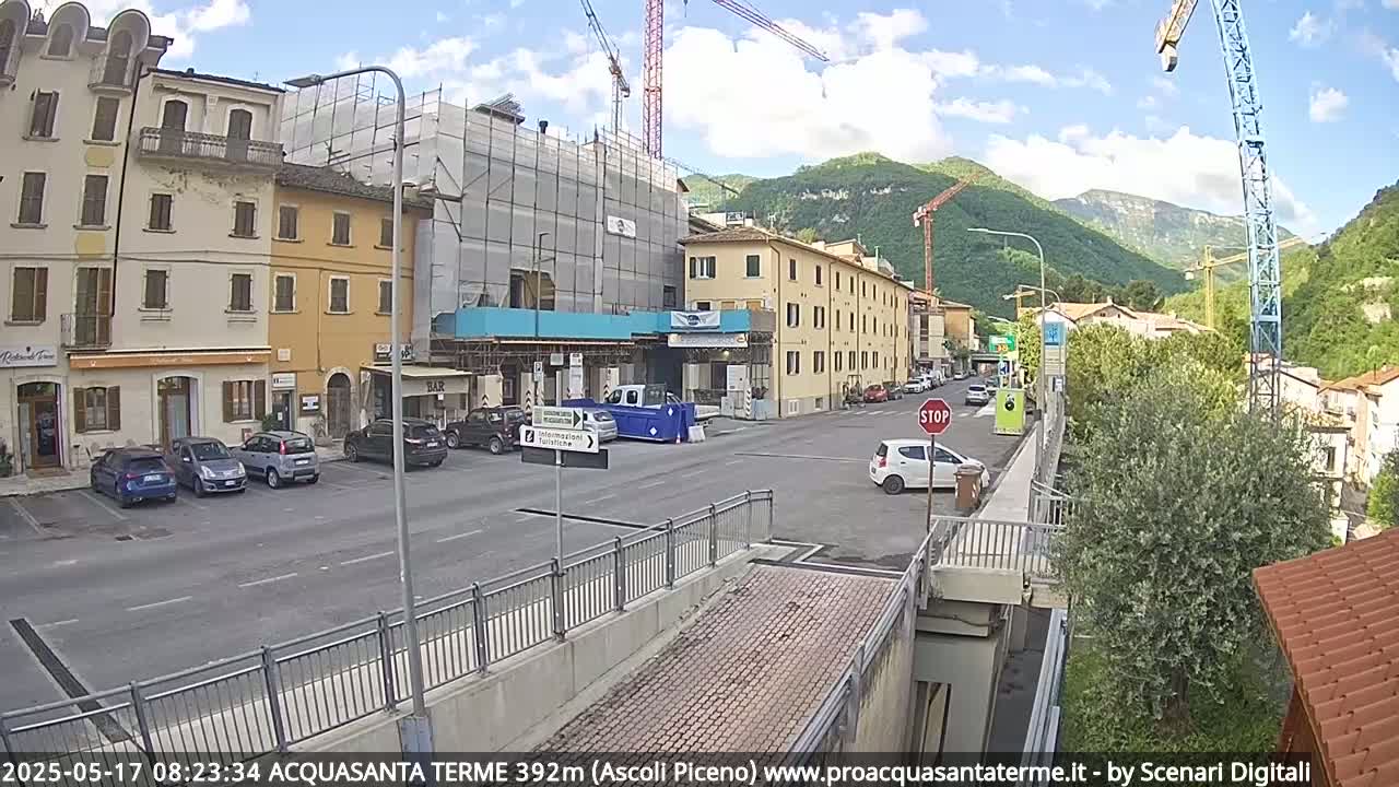 Acquasanta Terme Village Live Cam - Ascoli Piceno, Marche, Italy