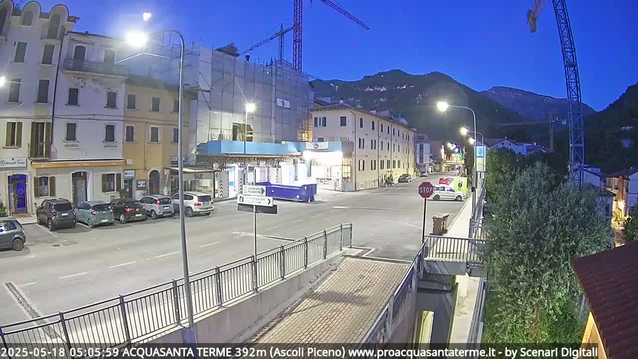 Acquasanta Terme Village Live Cam - Ascoli Piceno, Marche, Italy