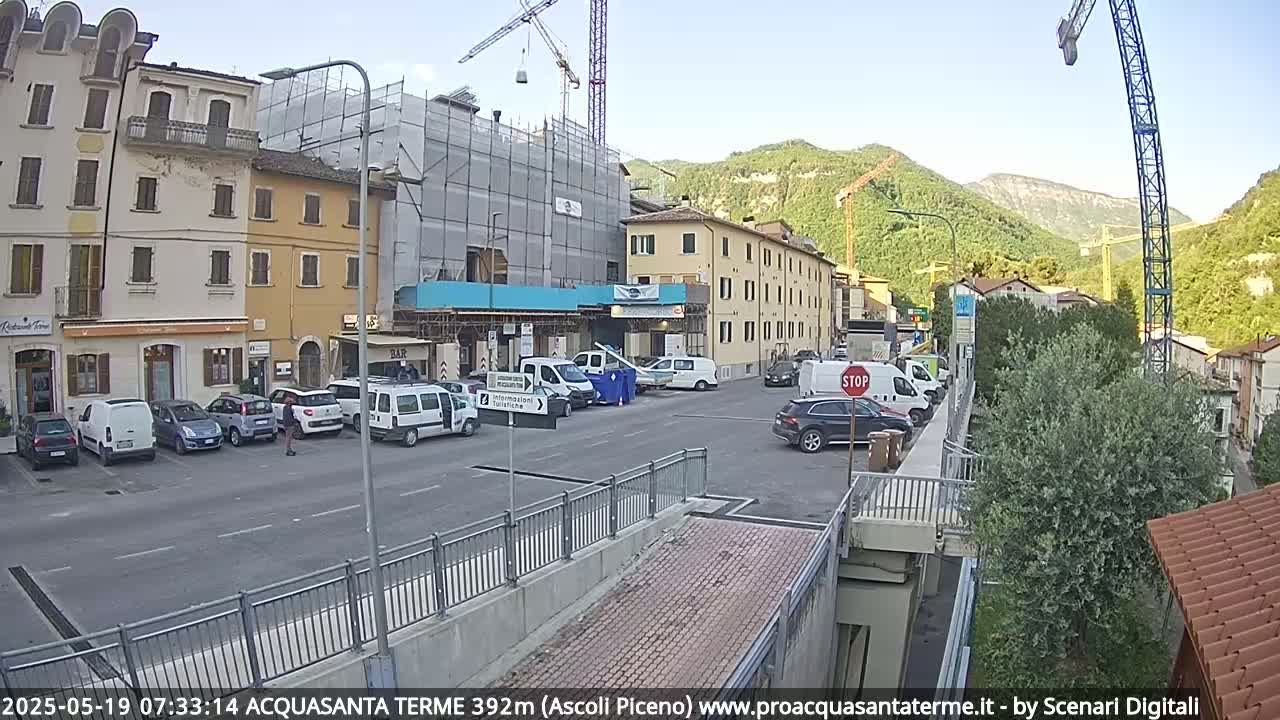 Acquasanta Terme Village Live Cam - Ascoli Piceno, Marche, Italy