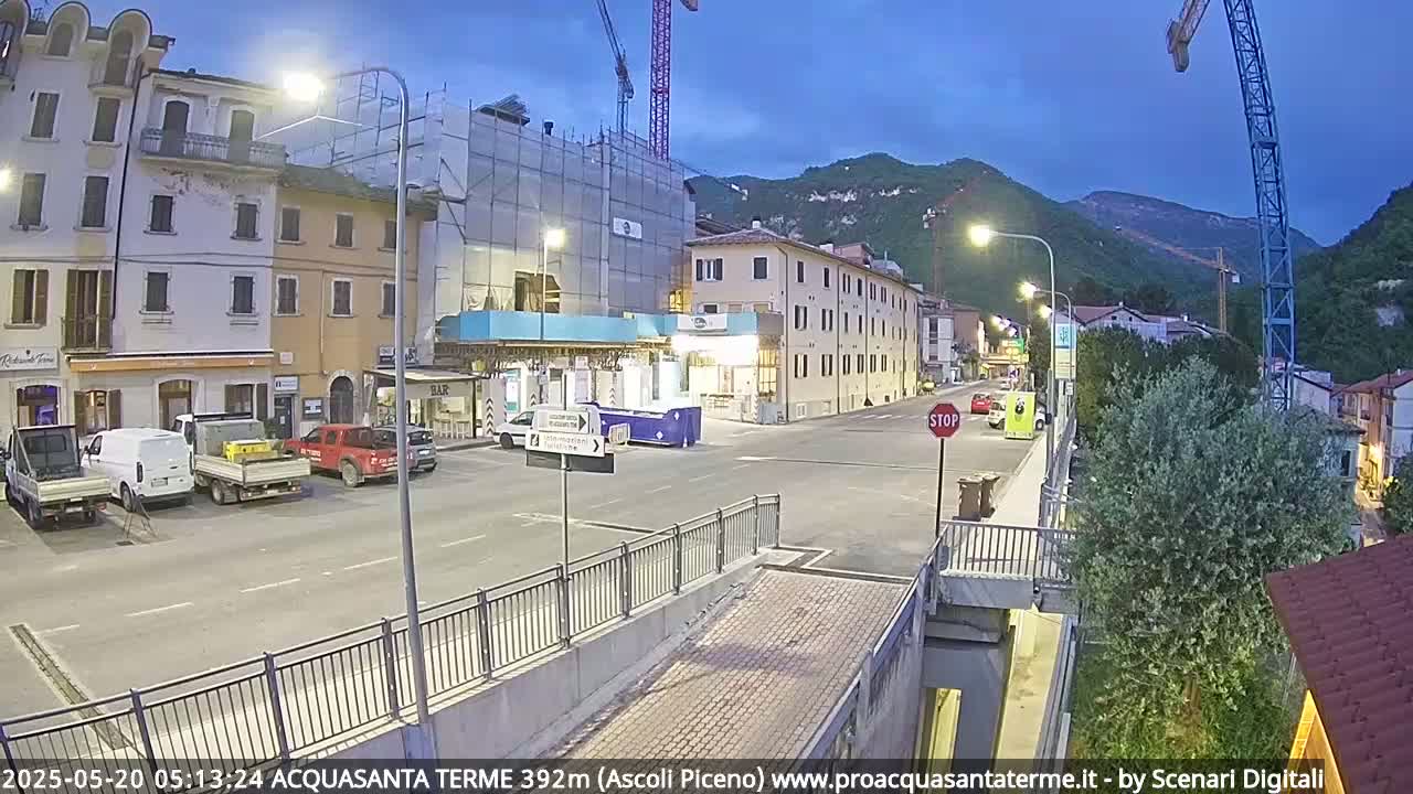 Acquasanta Terme Village Live Cam - Ascoli Piceno, Marche, Italy
