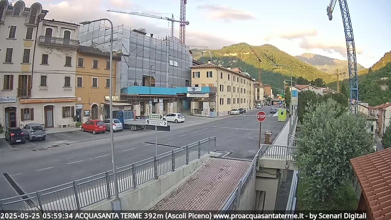 Acquasanta Terme Village Live Cam - Ascoli Piceno, Marche, Italy