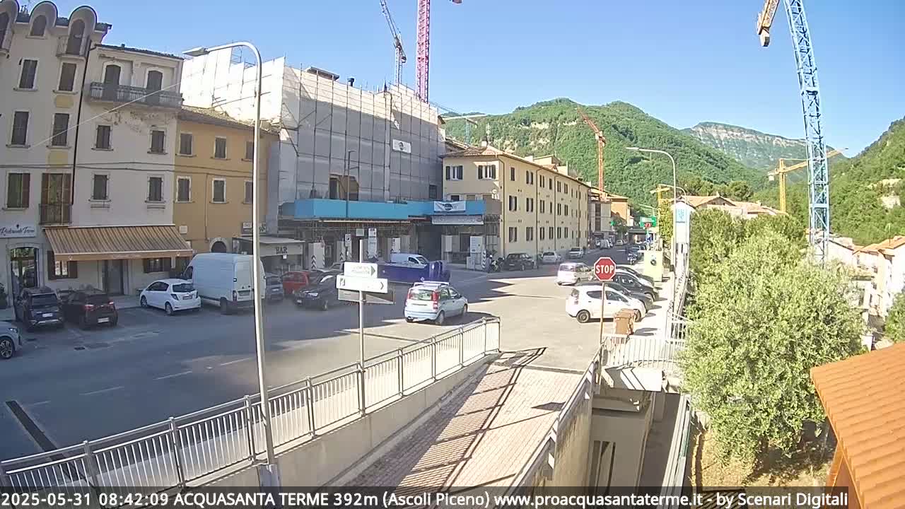 Acquasanta Terme Village Live Cam - Ascoli Piceno, Marche, Italy