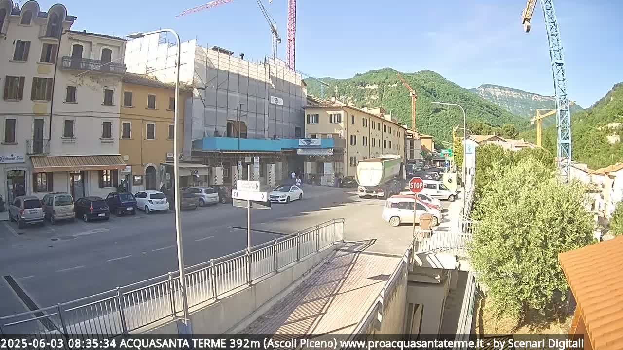 Acquasanta Terme Village Live Cam - Ascoli Piceno, Marche, Italy