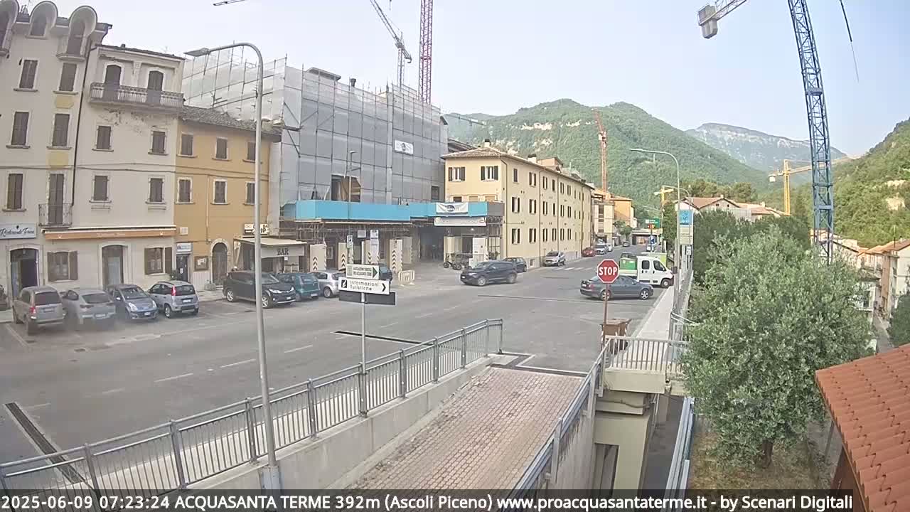Acquasanta Terme Village Live Cam - Ascoli Piceno, Marche, Italy