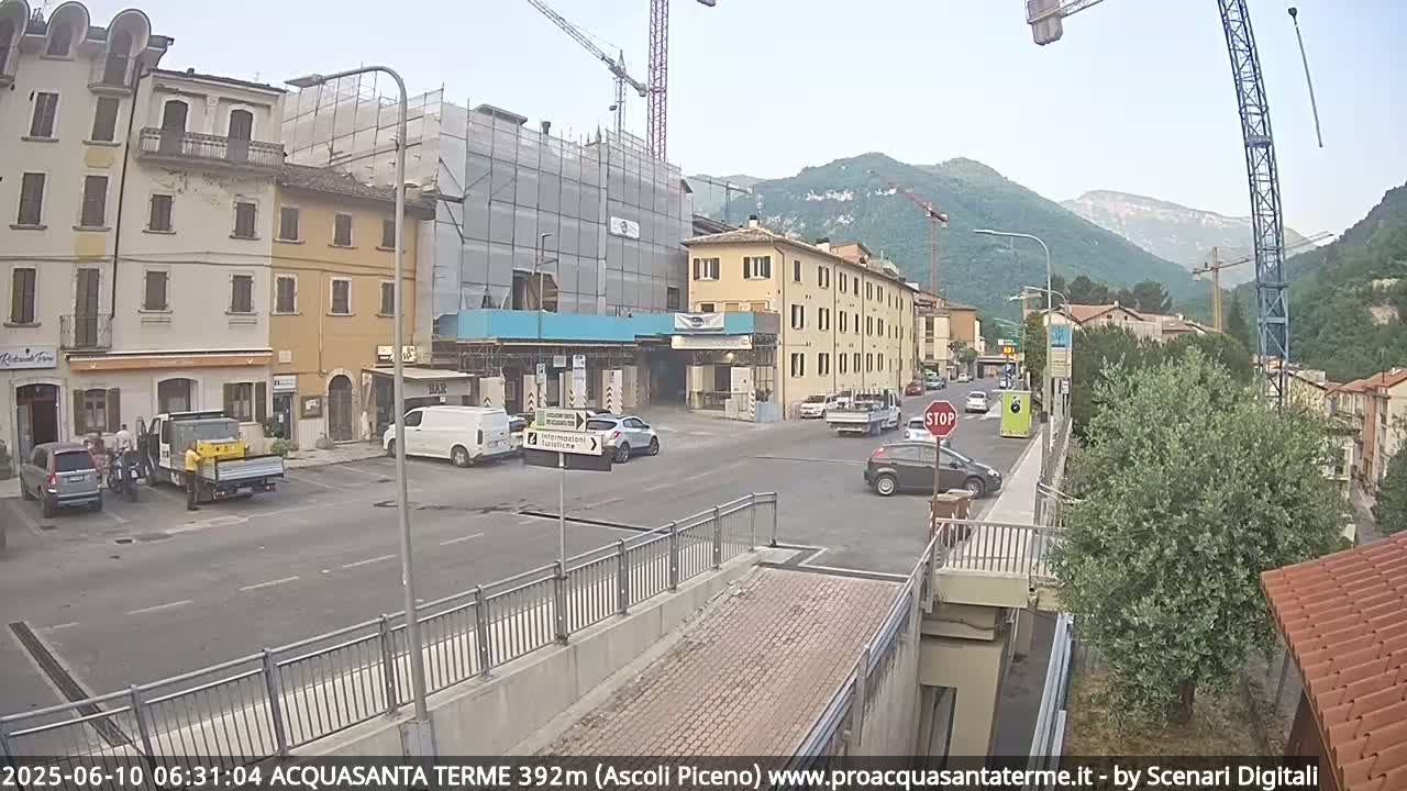 Acquasanta Terme Village Live Cam - Ascoli Piceno, Marche, Italy