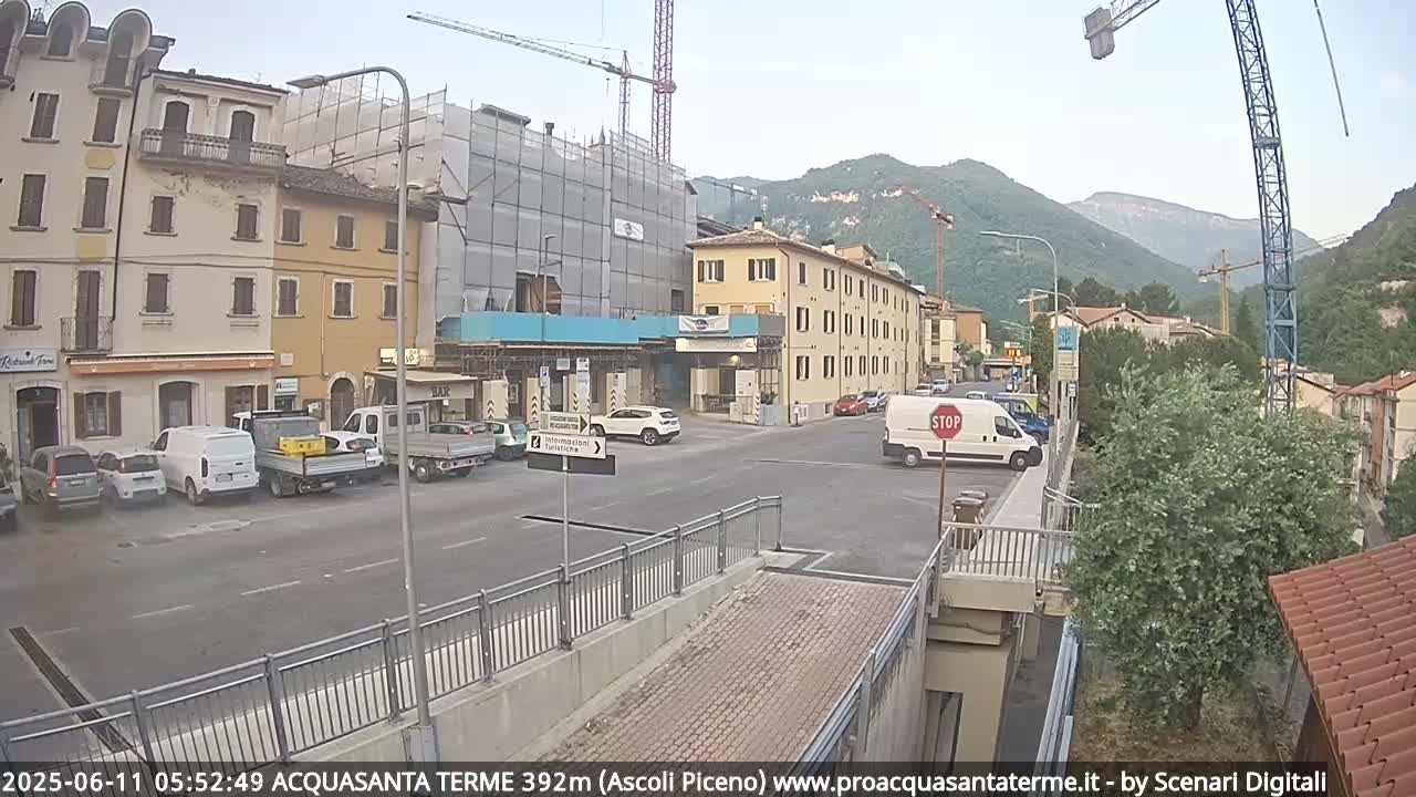 Acquasanta Terme Village Live Cam - Ascoli Piceno, Marche, Italy
