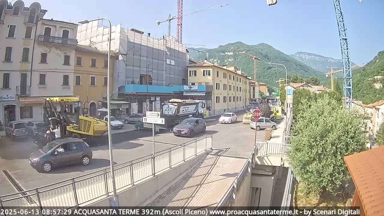 Acquasanta Terme Village Live Cam - Ascoli Piceno, Marche, Italy